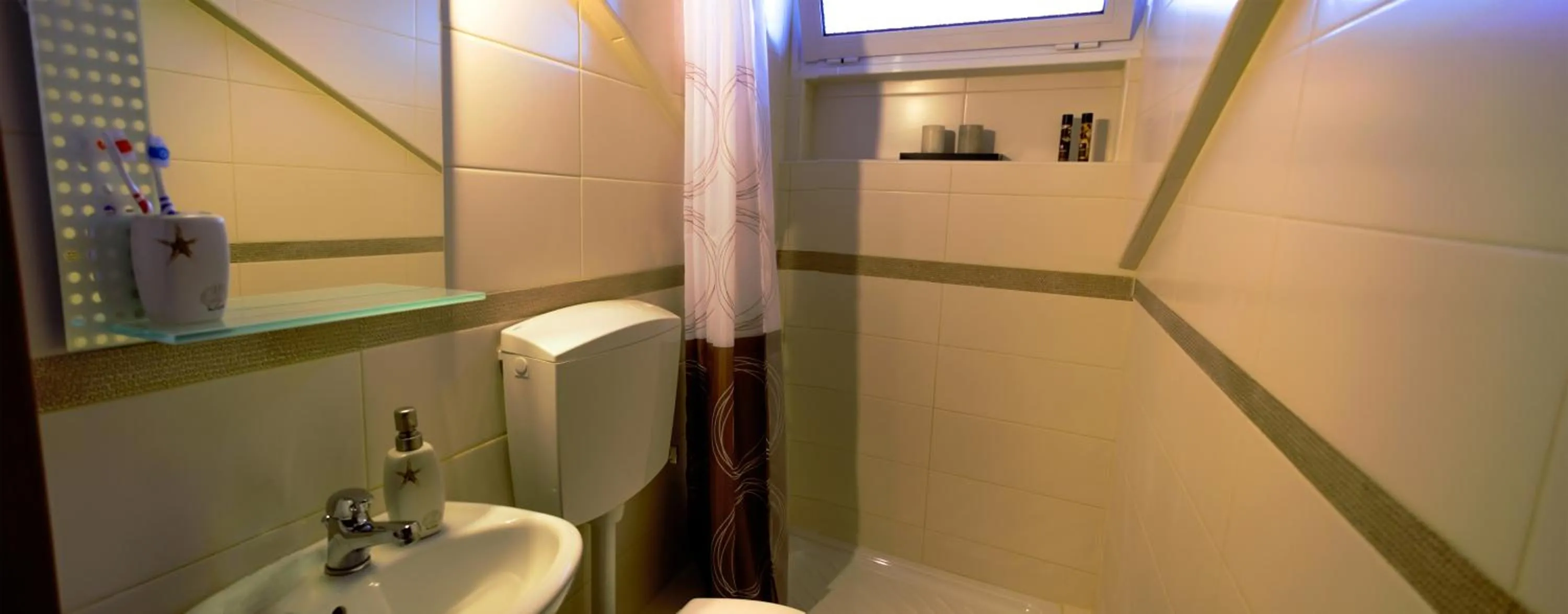Bathroom in Nepheli Apartments and Studios