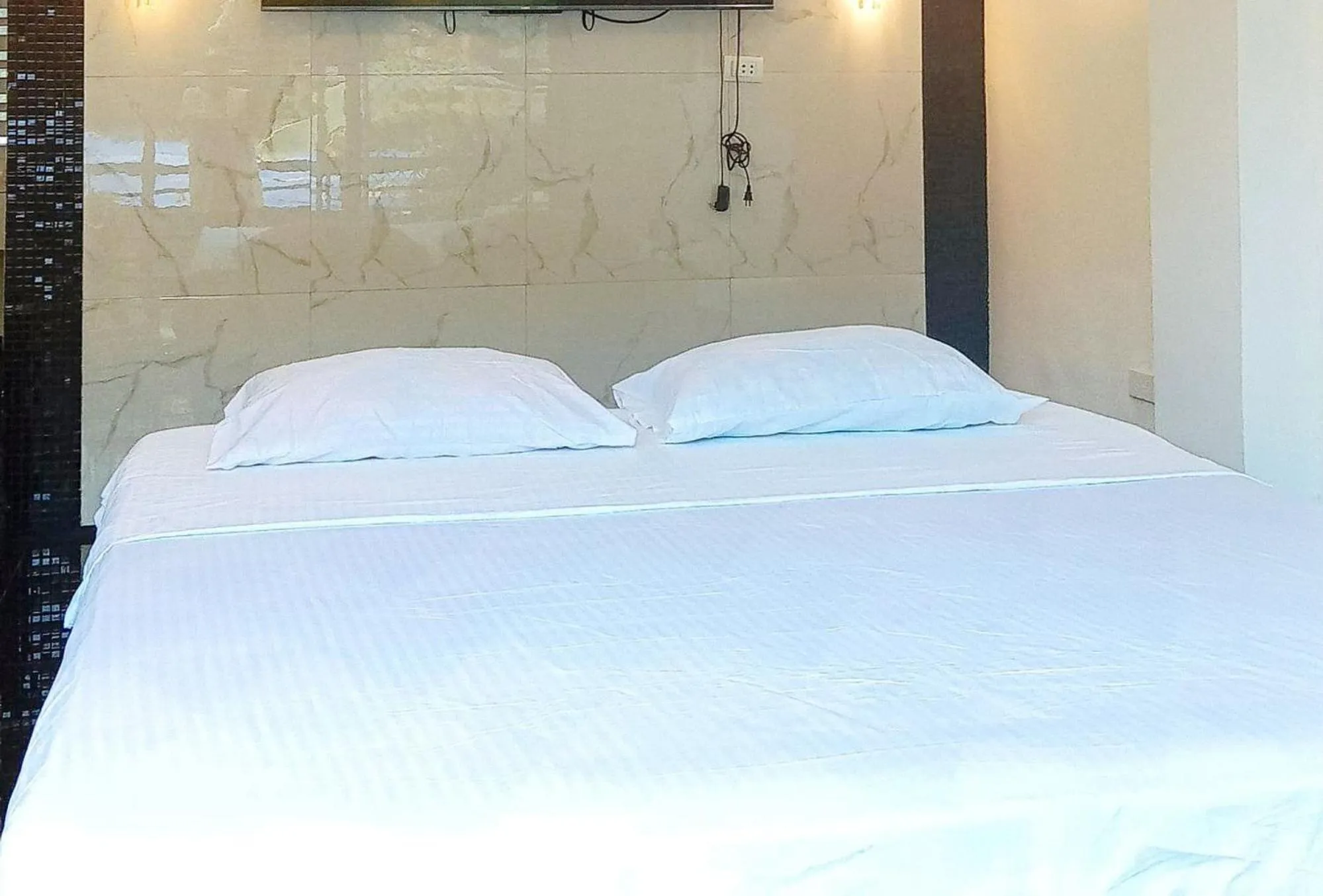 Photo of the whole room, Bed in KrizLion Hotel