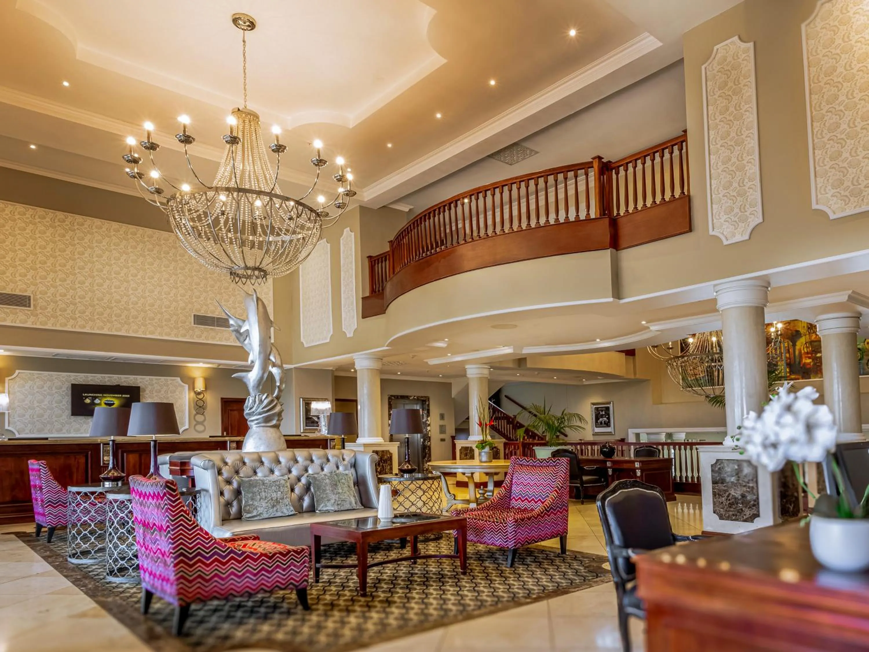 Lobby or reception in Hemingways Hotel