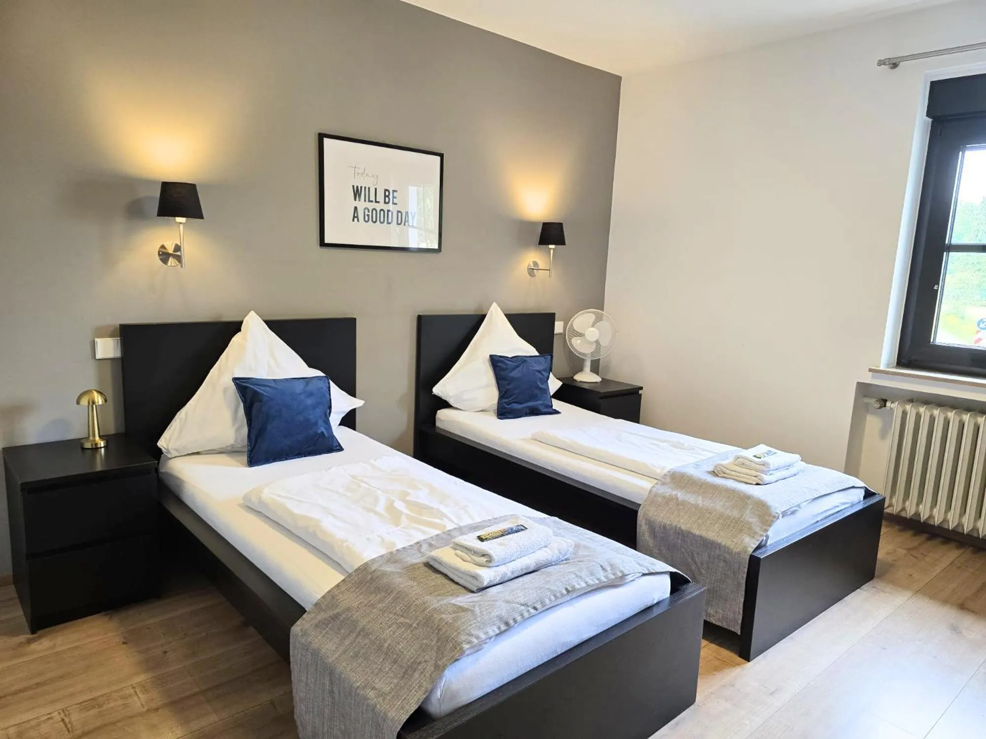 Bed in Rheinländer Seehotel