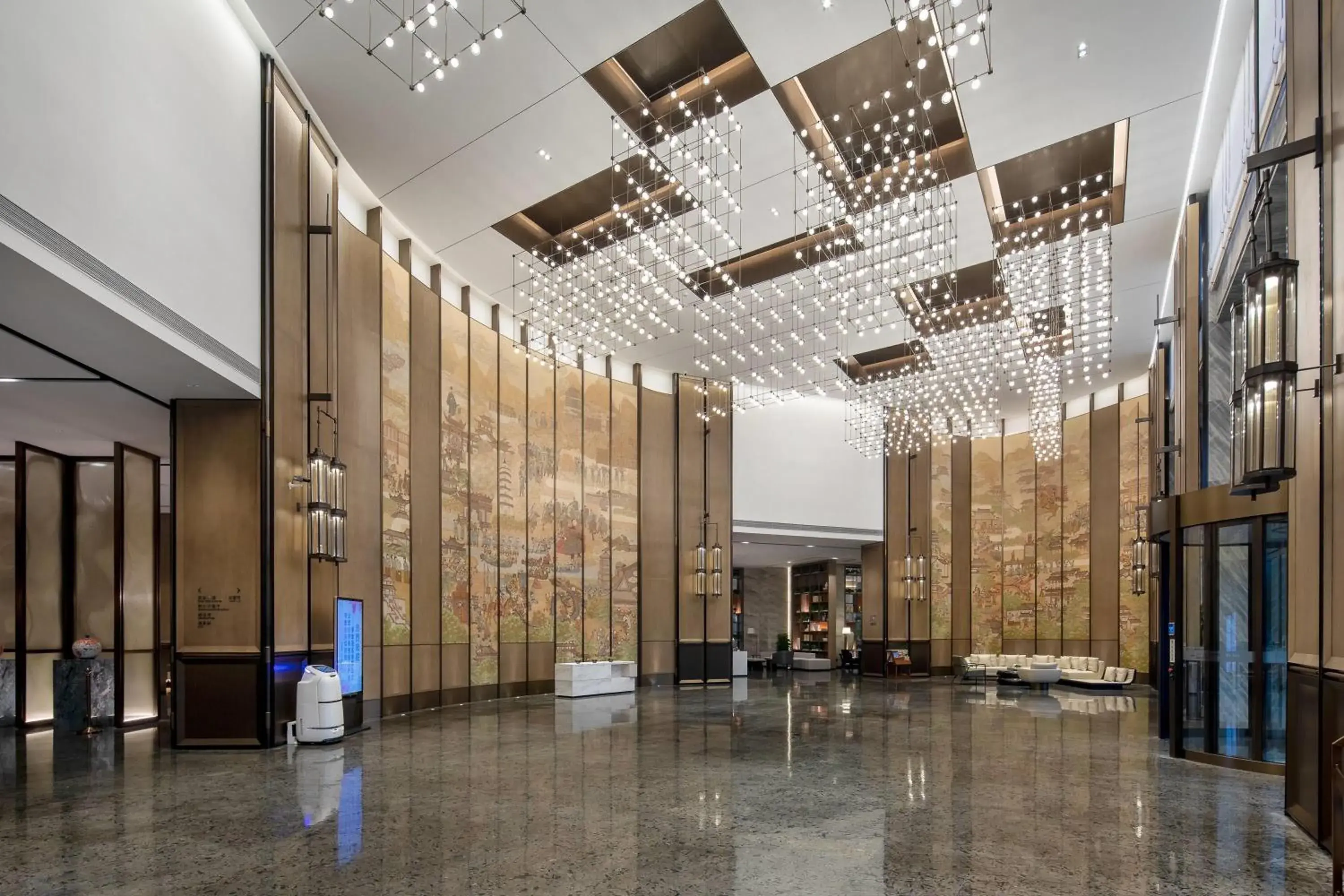 Lobby or reception in Wyndham Garden Gaozhou Lobby or reception in Wyndham Garden Gaozhou