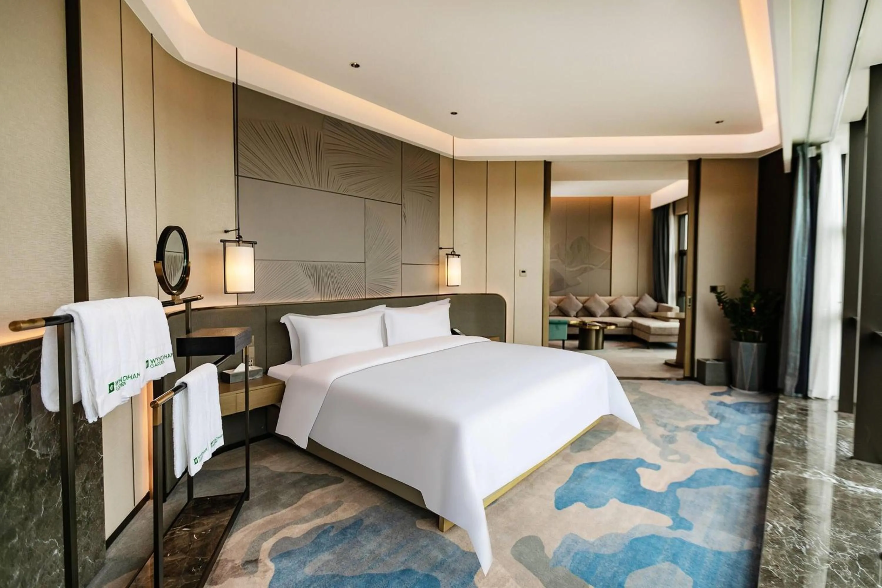 Photo of the whole room, Bed in Wyndham Garden Gaozhou