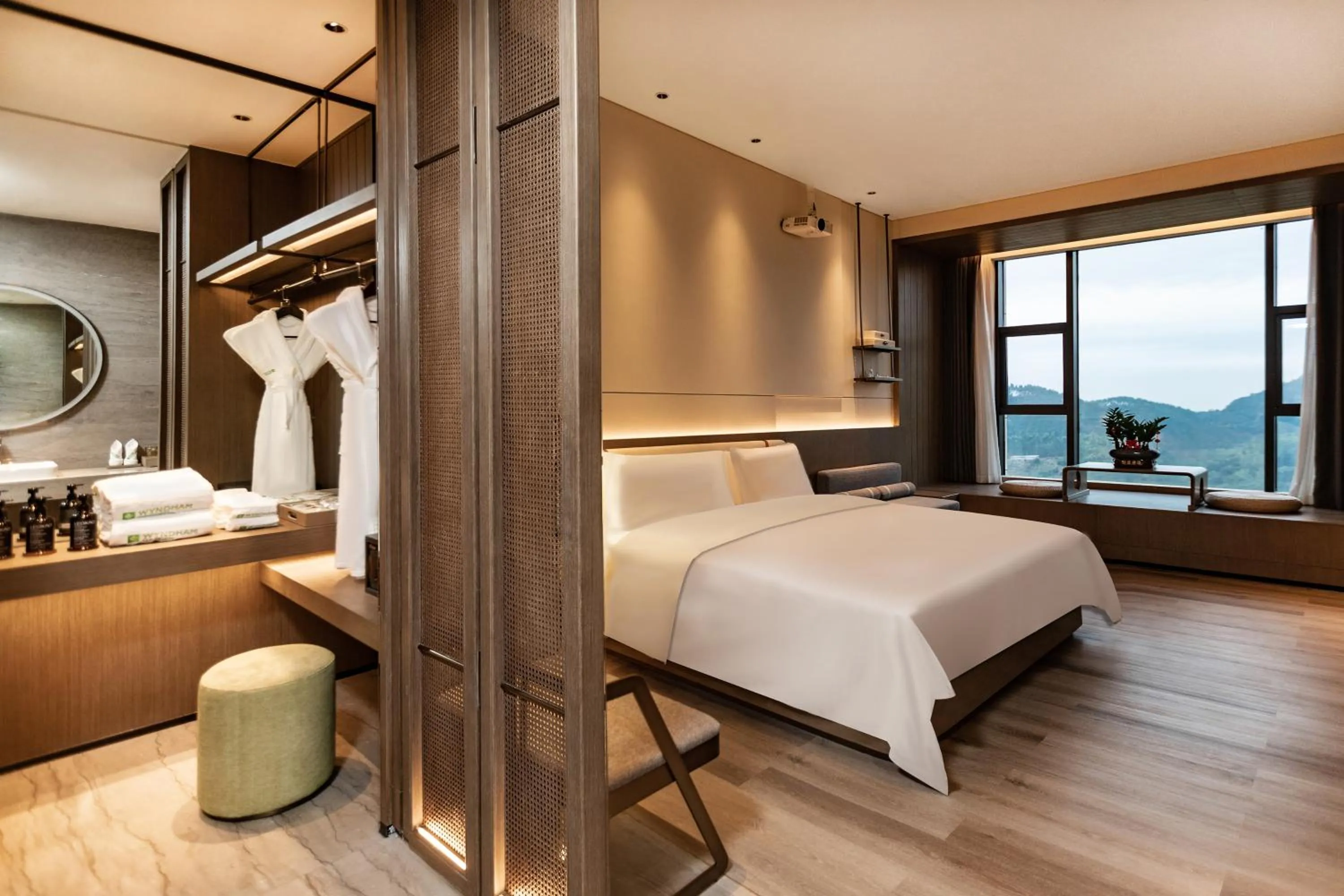 Bed in Wyndham Garden Gaozhou