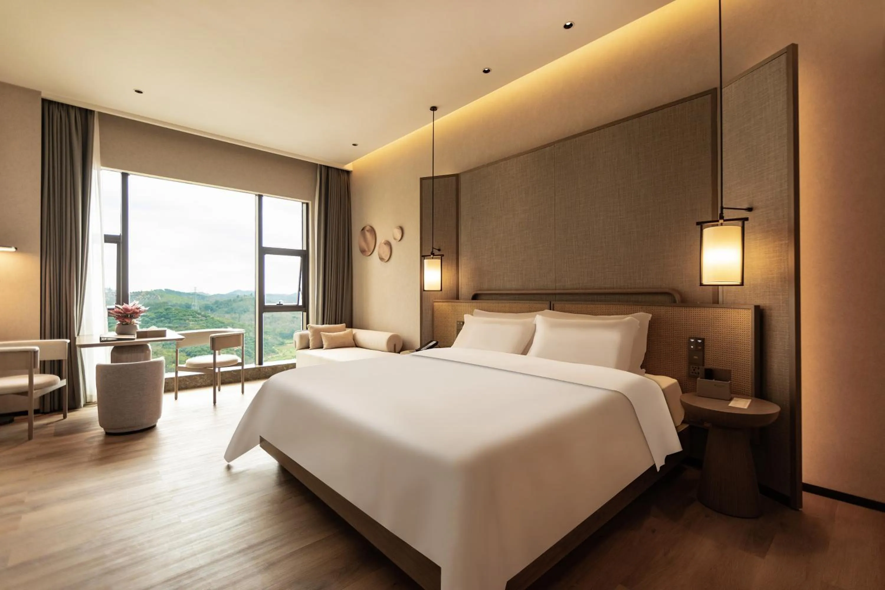 Bed in Wyndham Garden Gaozhou