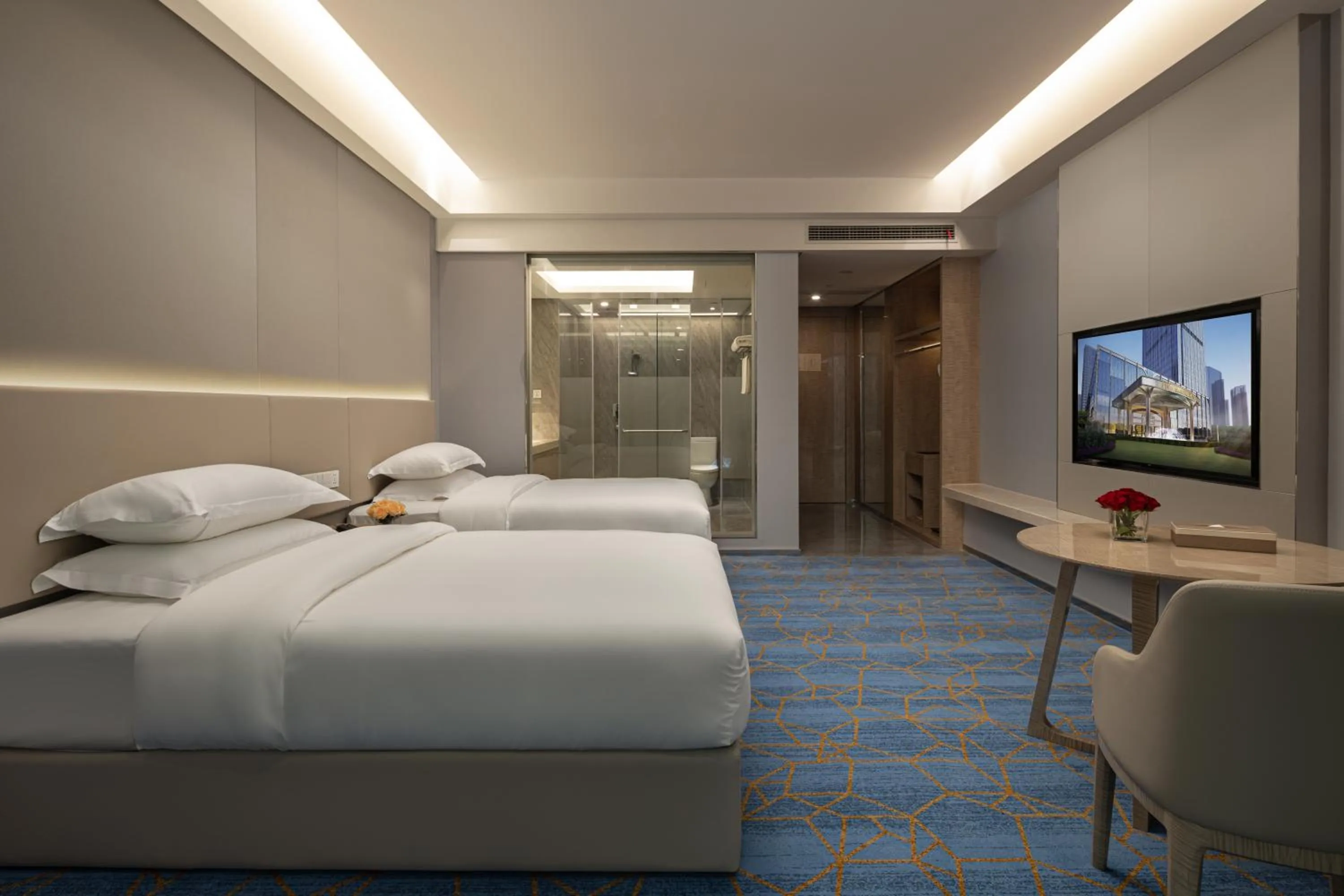 Bed in Wyndham Shaoxing Keqiao