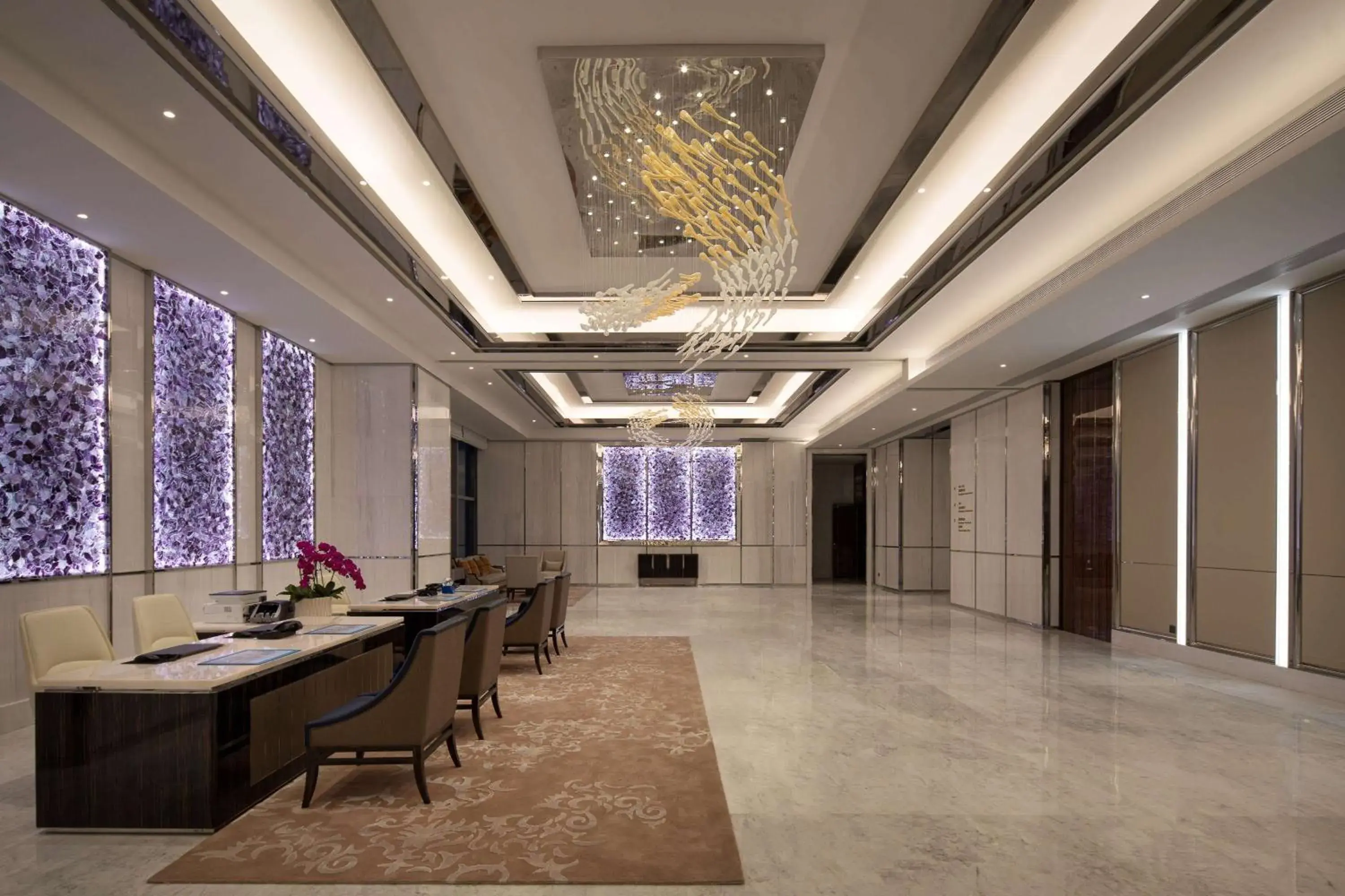 Lobby or reception in Wyndham Shaoxing Keqiao Lobby or reception in Wyndham Shaoxing Keqiao