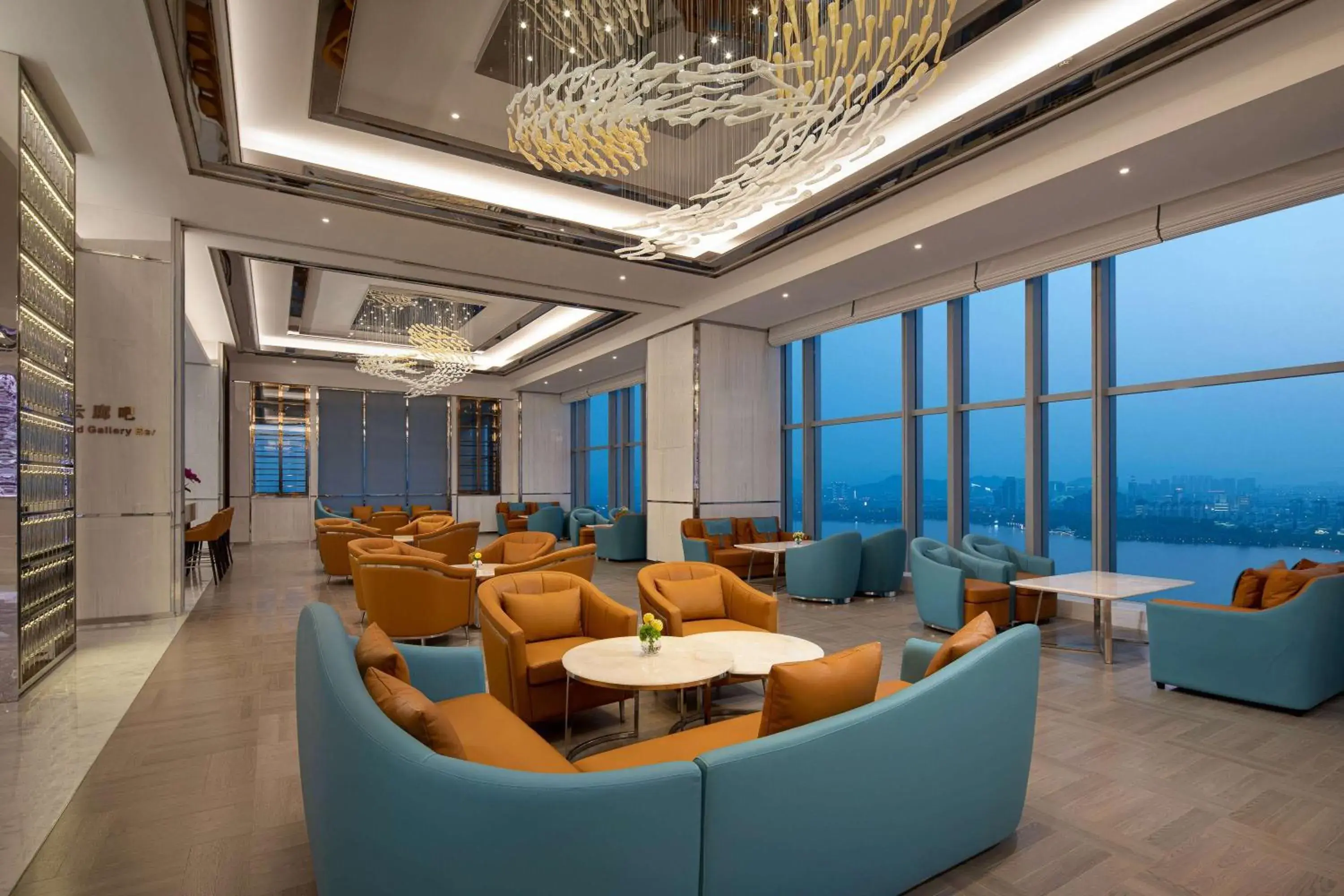Lobby or reception in Wyndham Shaoxing Keqiao Lobby or reception in Wyndham Shaoxing Keqiao