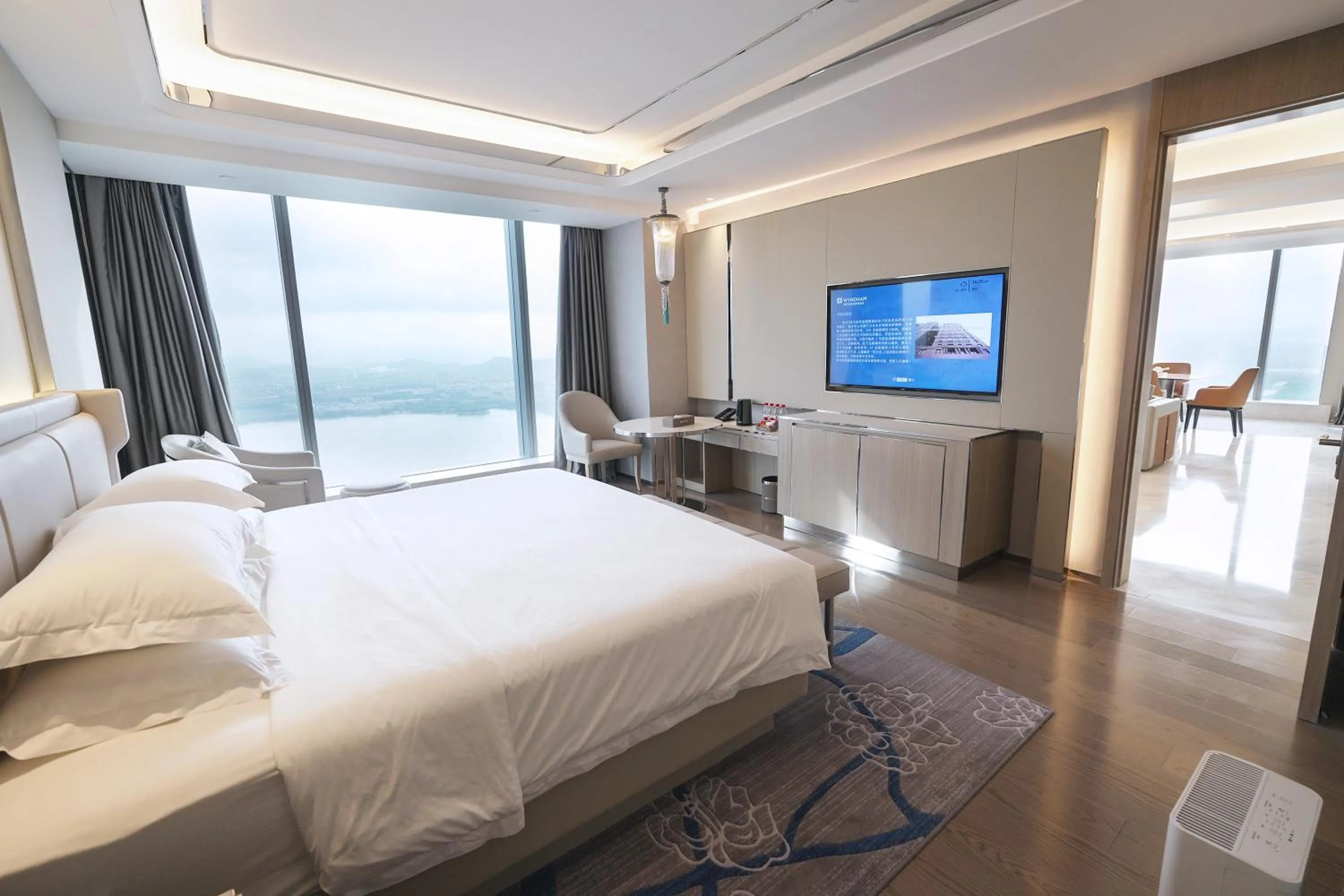 Bed in Wyndham Shaoxing Keqiao