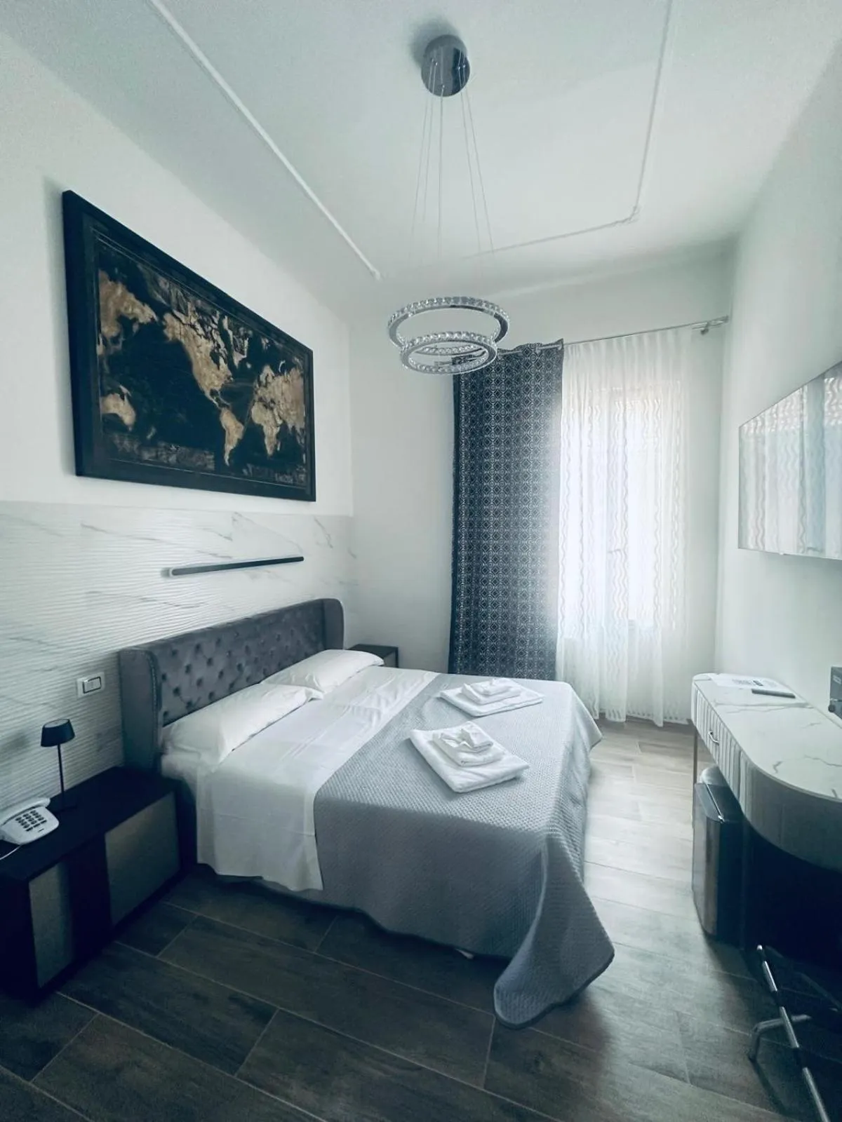 Bed in Hotel Villa Marosa