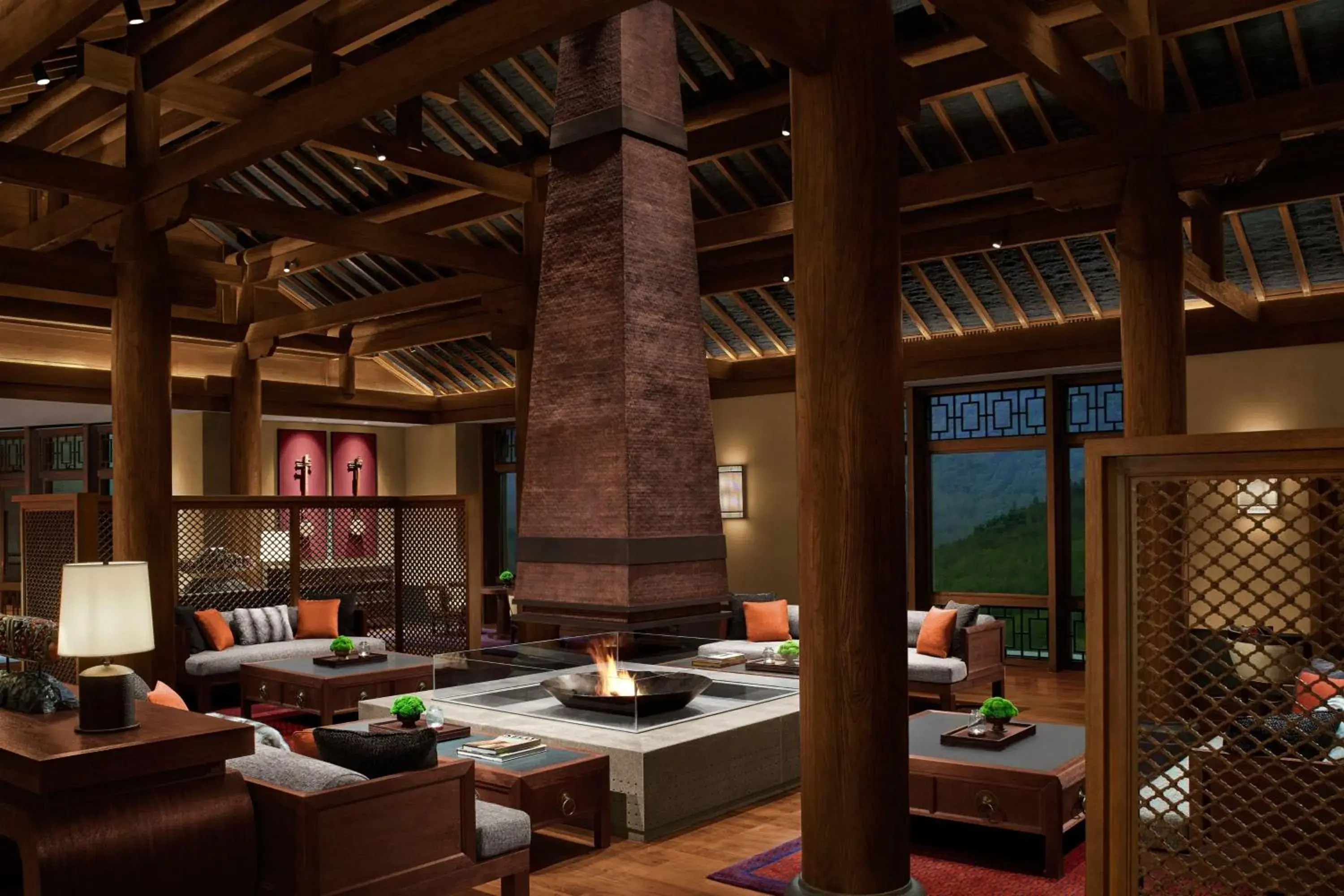 Lobby or reception in Rissai Valley, a Ritz-Carlton Reserve Lobby or reception in Rissai Valley, a Ritz-Carlton Reserve