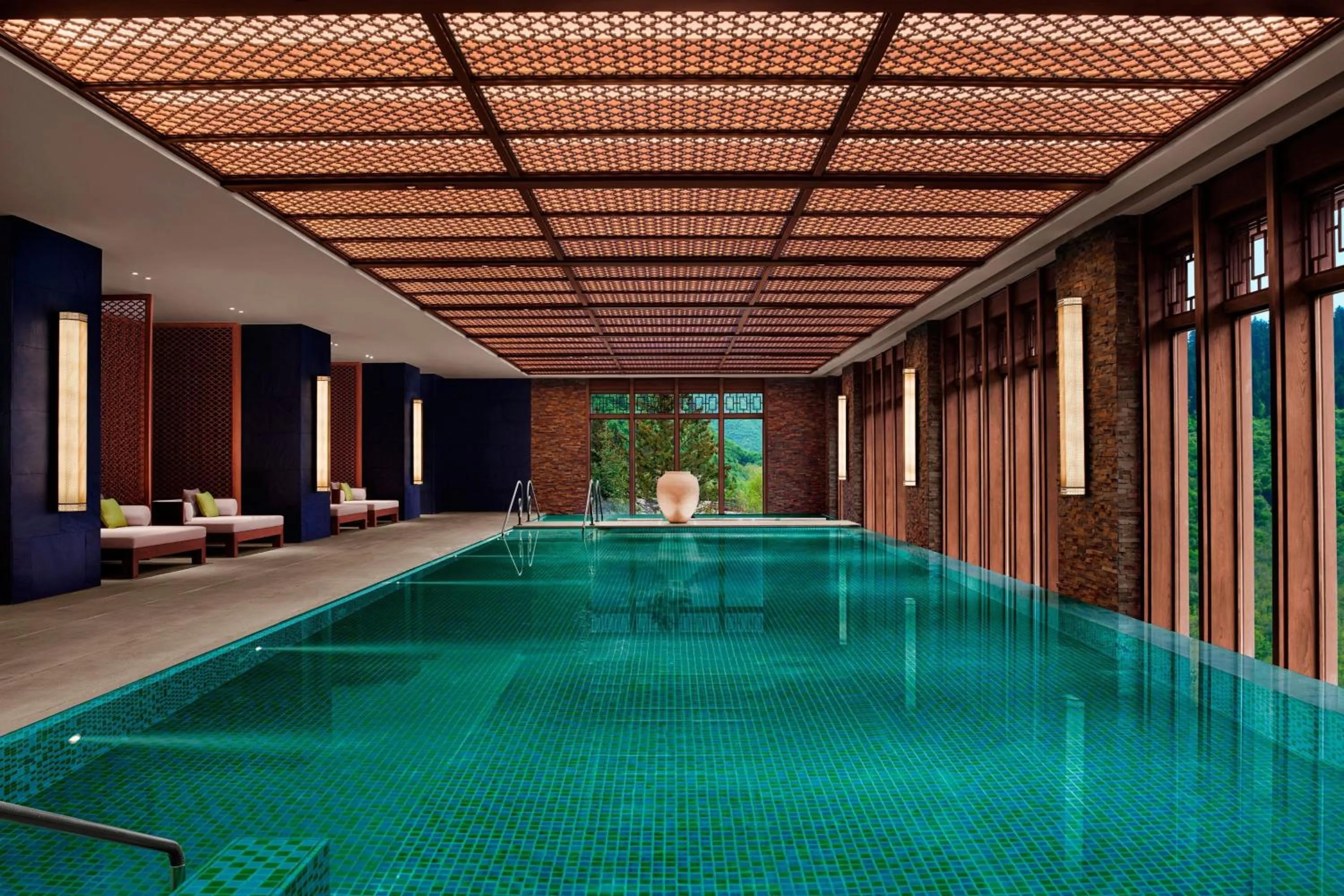 Swimming pool in Rissai Valley, a Ritz-Carlton Reserve