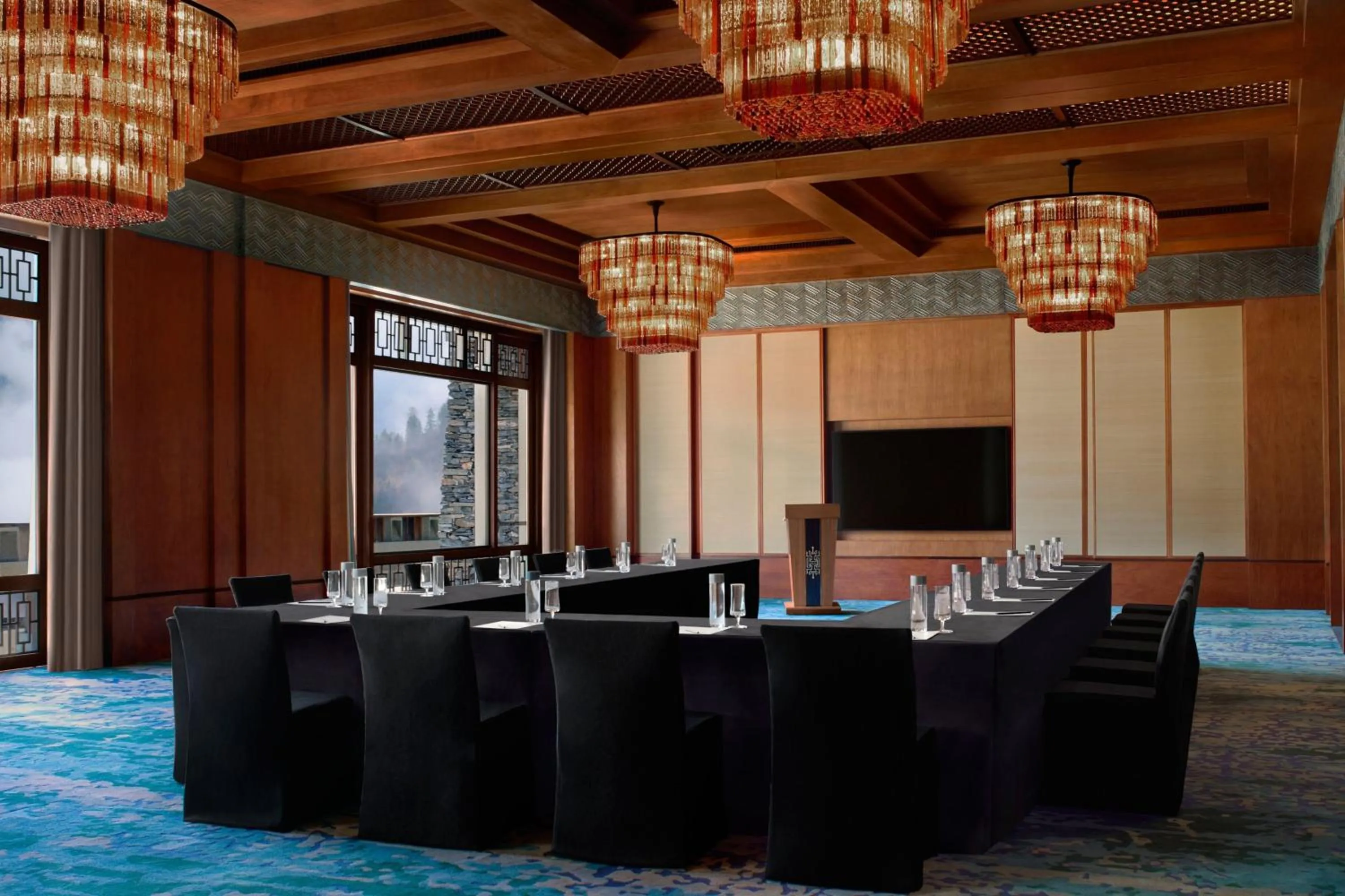 Meeting/conference room in Rissai Valley, a Ritz-Carlton Reserve