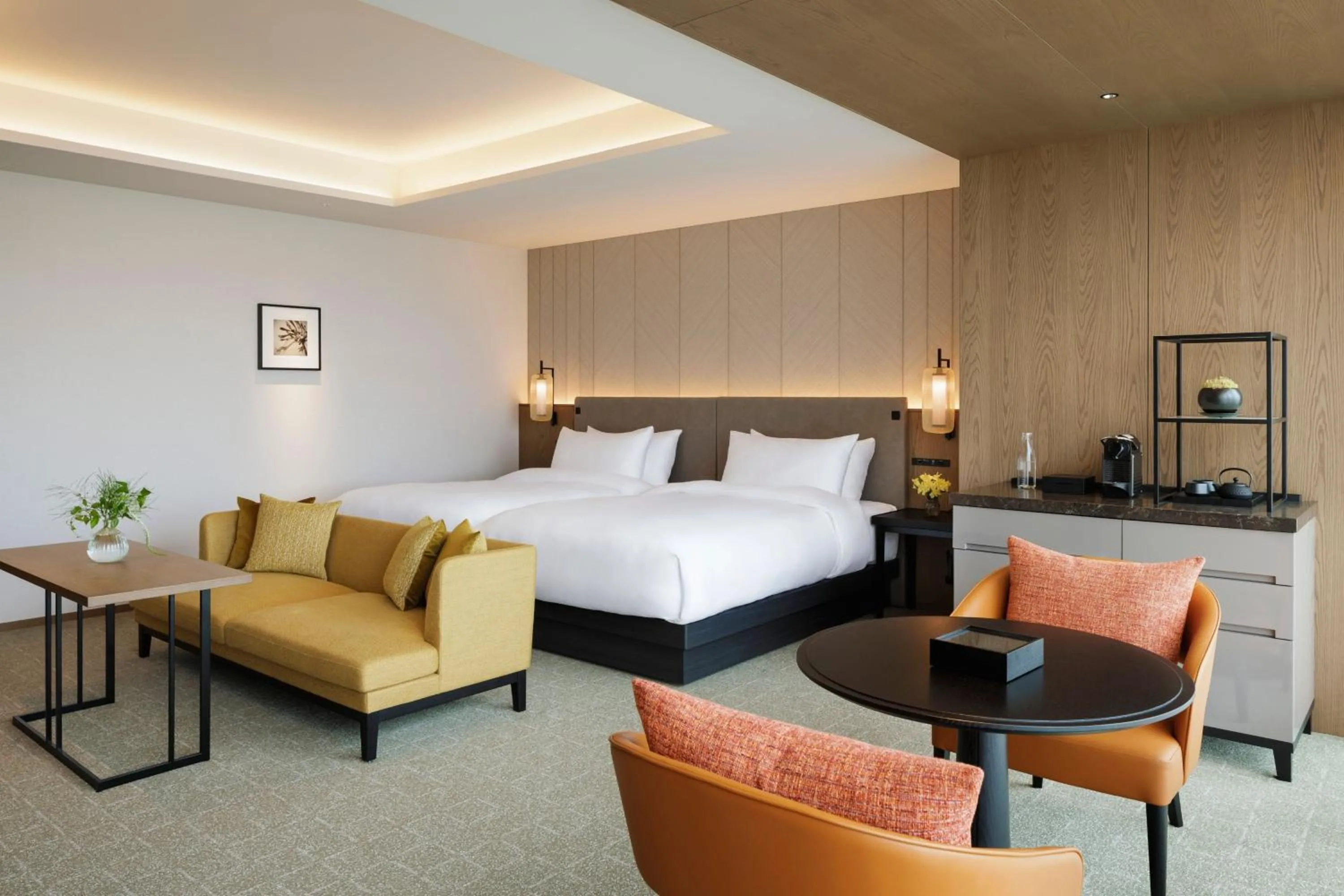 Photo of the whole room, Bed in TIAD, Autograph Collection