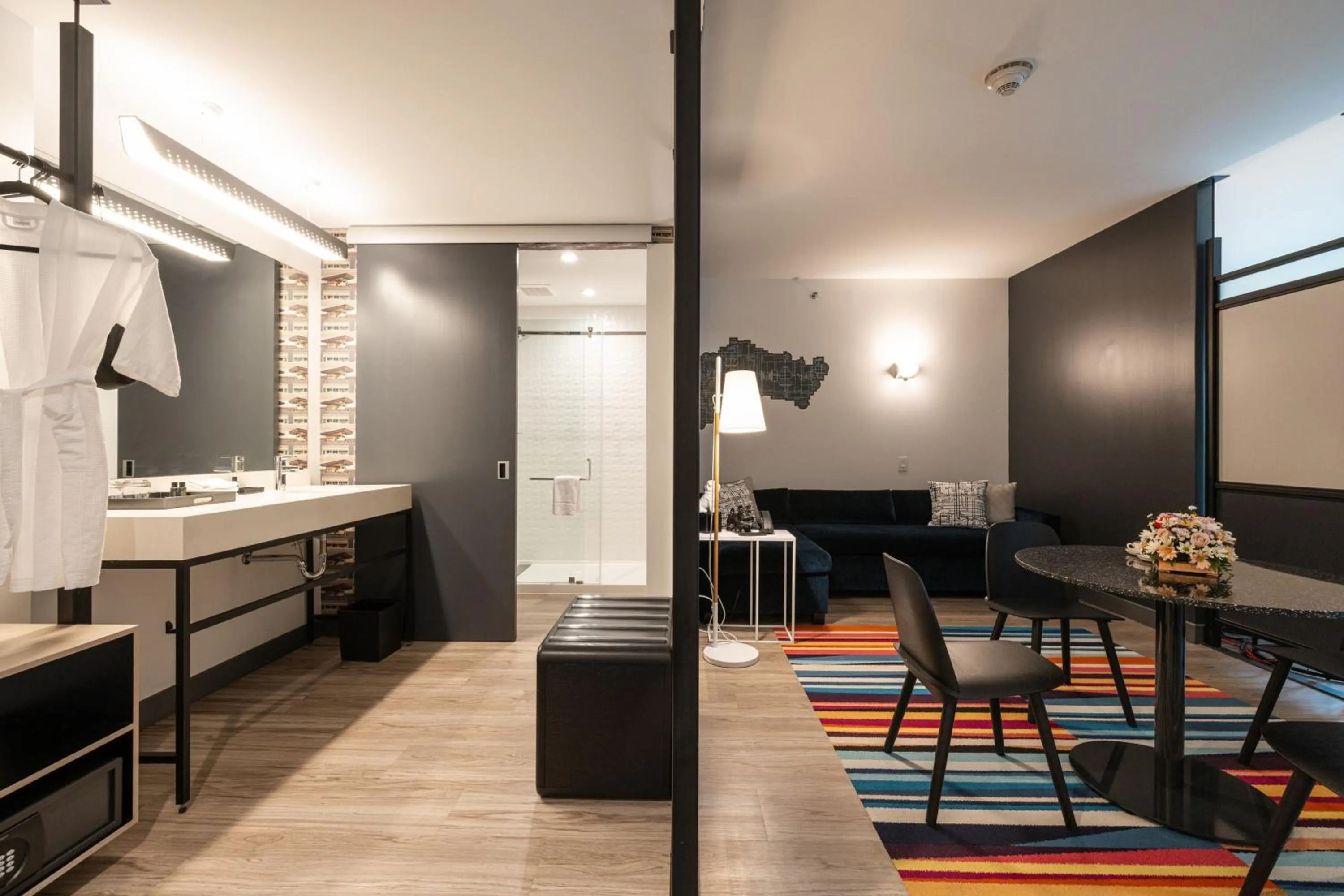 Bathroom in Aloft San Pedro Sula