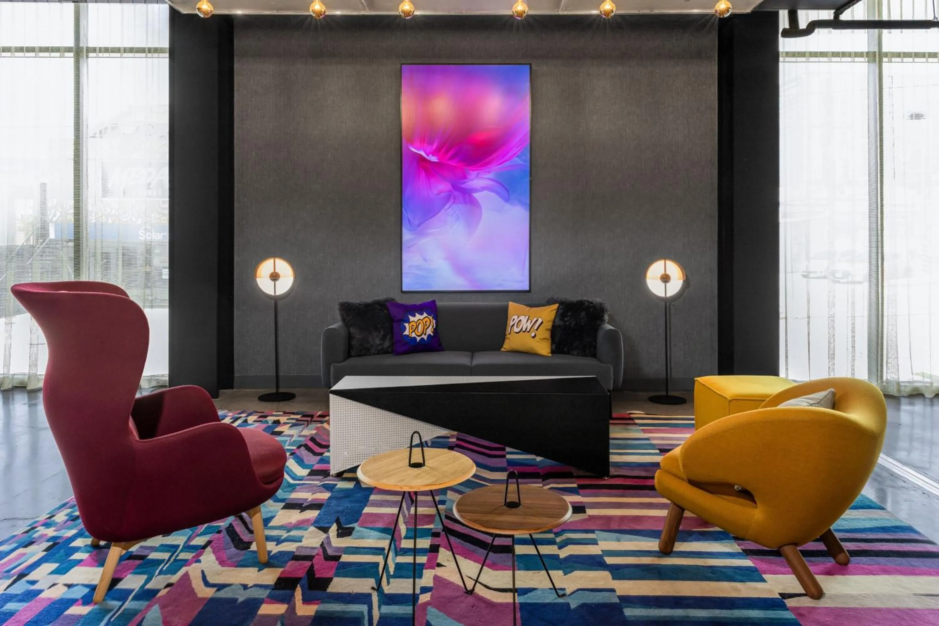 Lounge or bar in Aloft San Pedro Sula