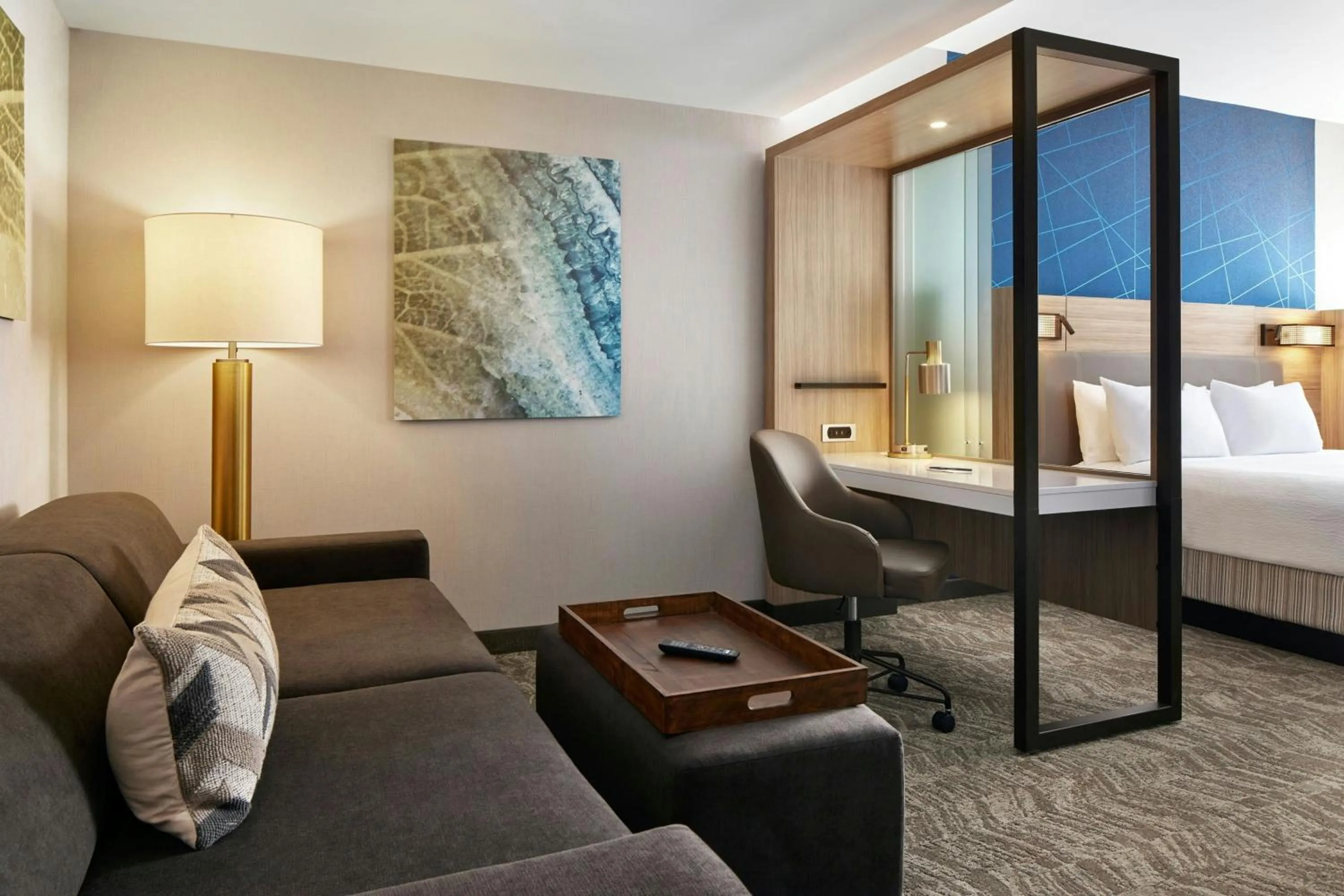Bedroom, Bed in SpringHill Suites by Marriott Frederica
