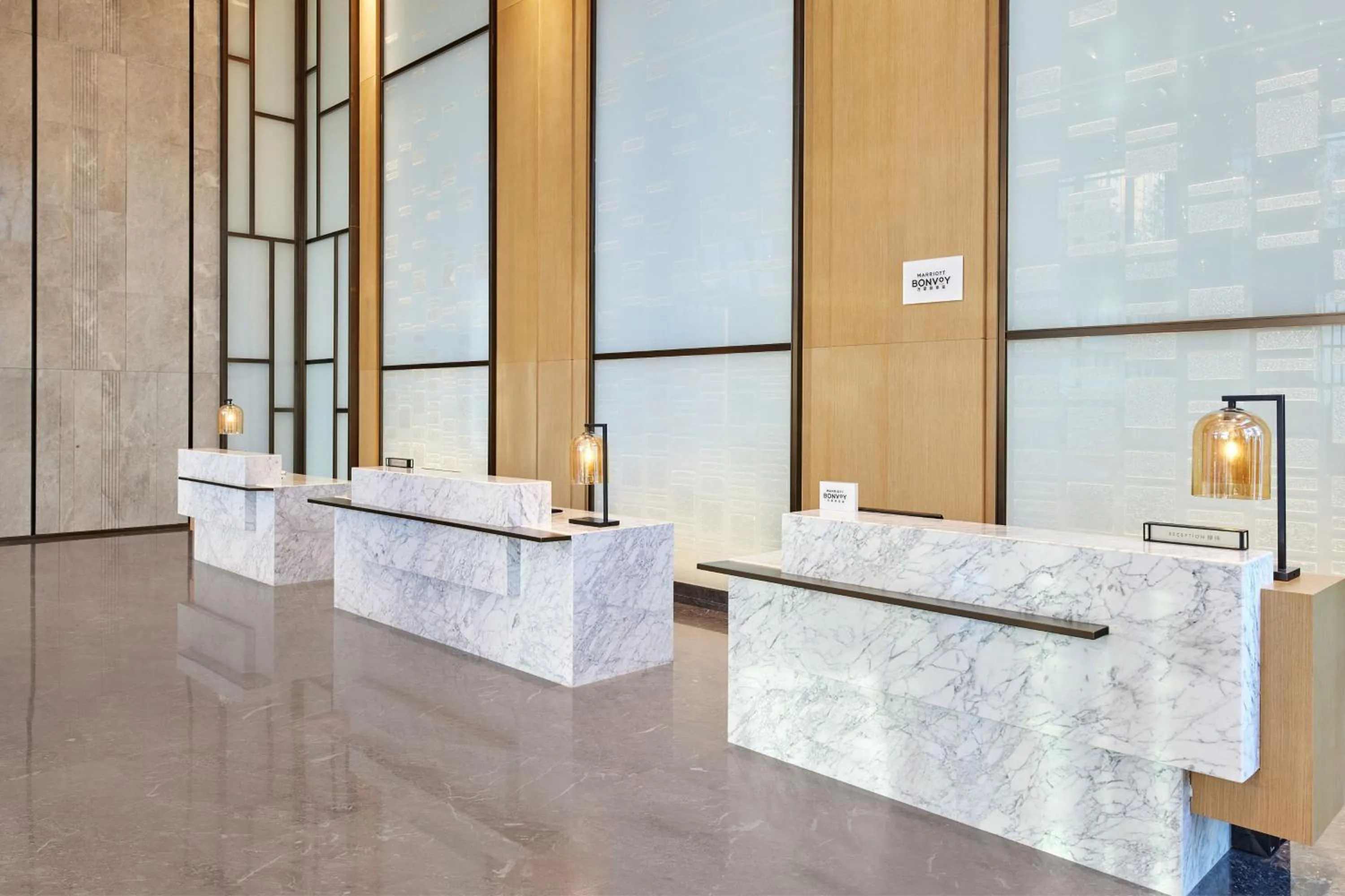 Lobby or reception in Fairfield by Marriott Zibo