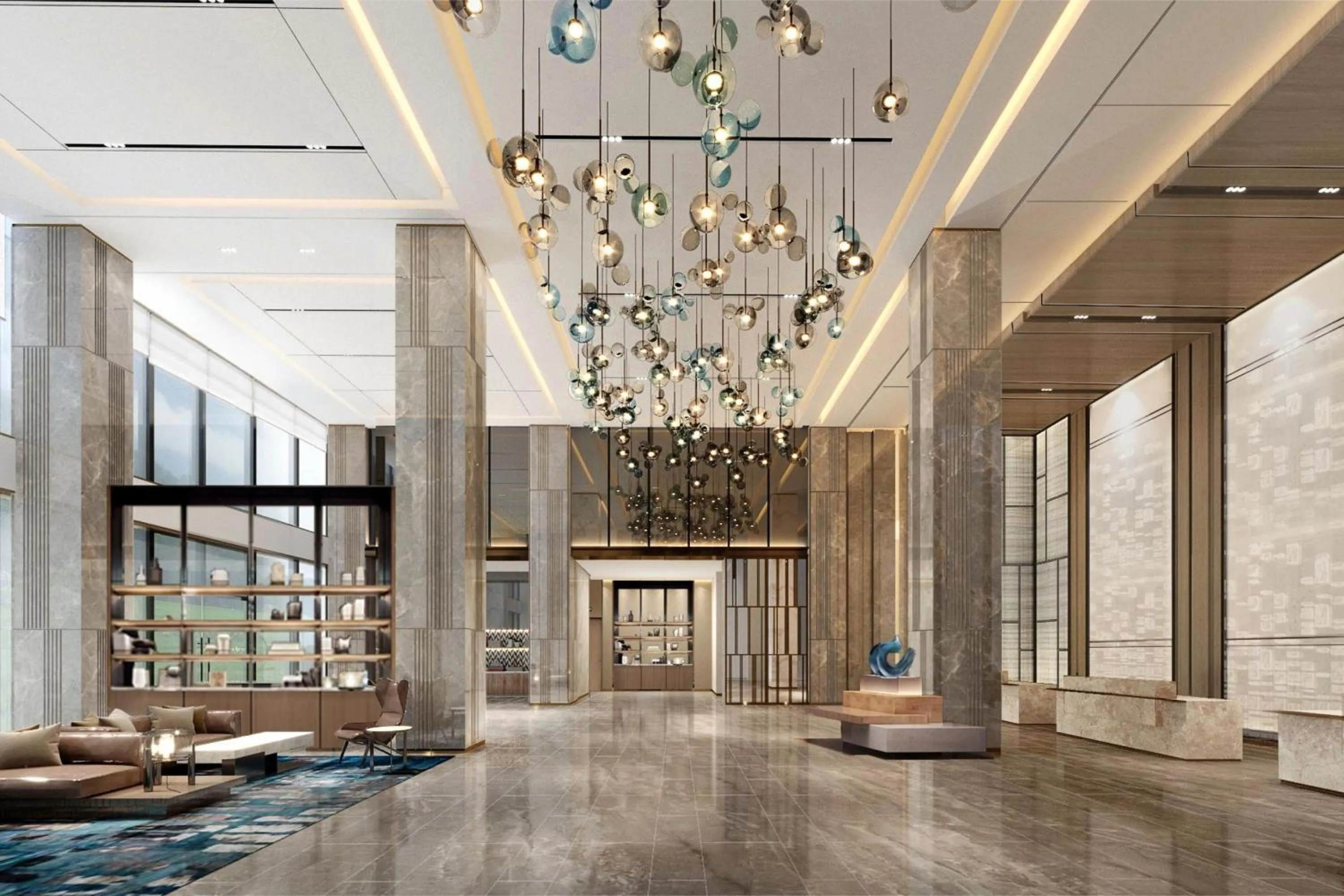 Lobby or reception in Fairfield by Marriott Zibo