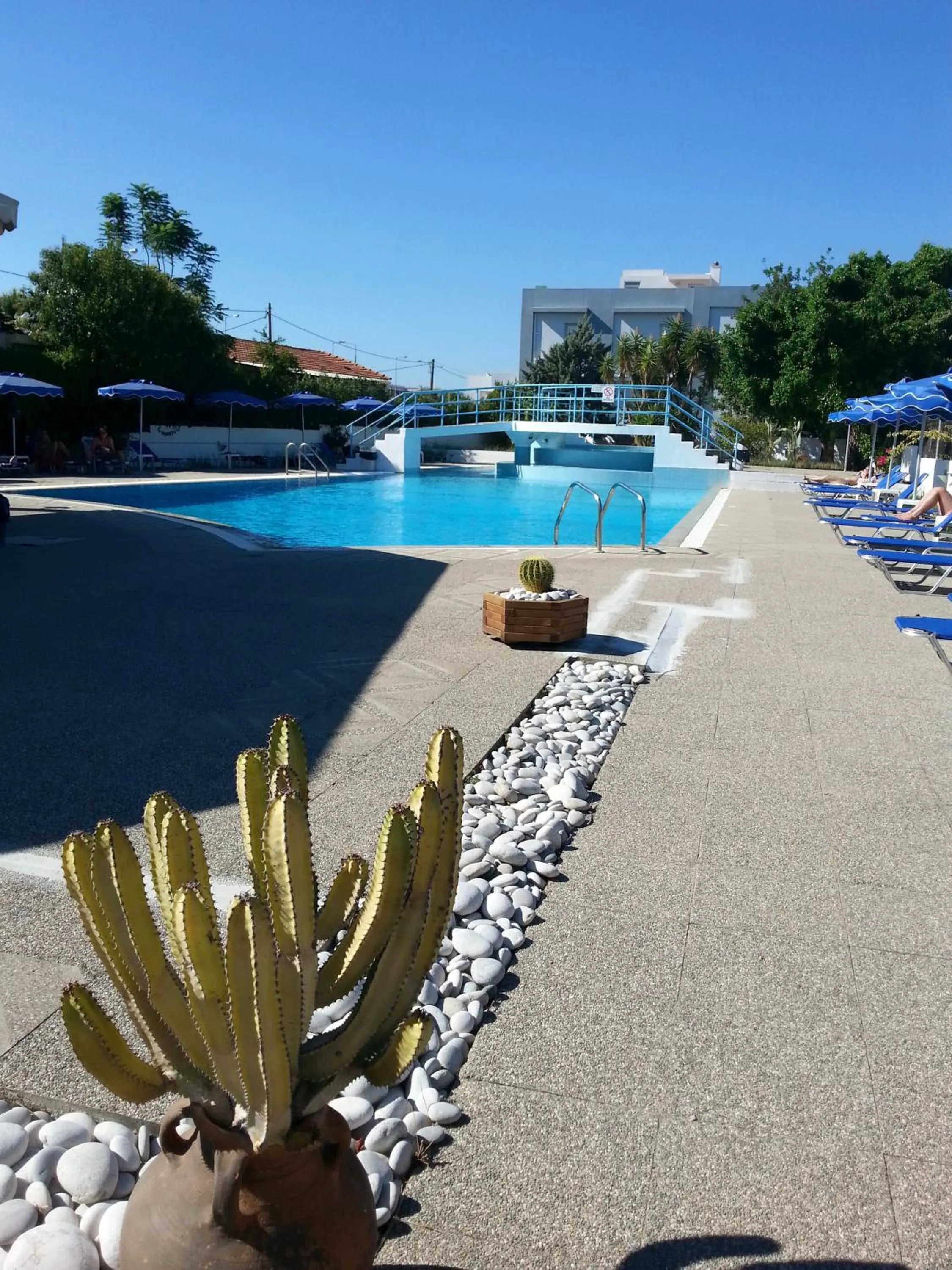 Swimming pool in Faliro Hotel