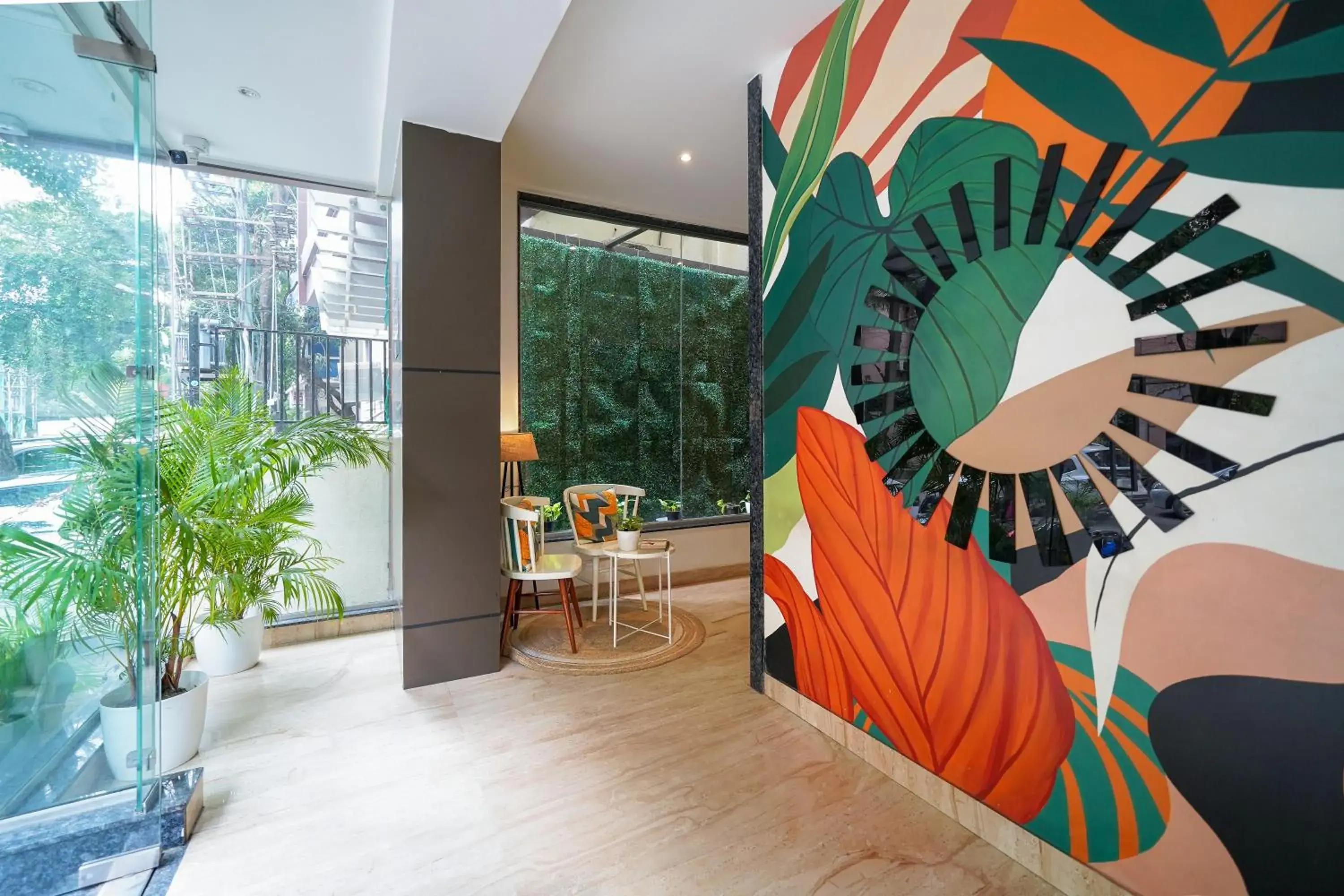 Lobby or reception in Olive Hotel HAL 2nd Stage by Embassy Group Lobby or reception in Olive Hotel HAL 2nd Stage by Embassy Group