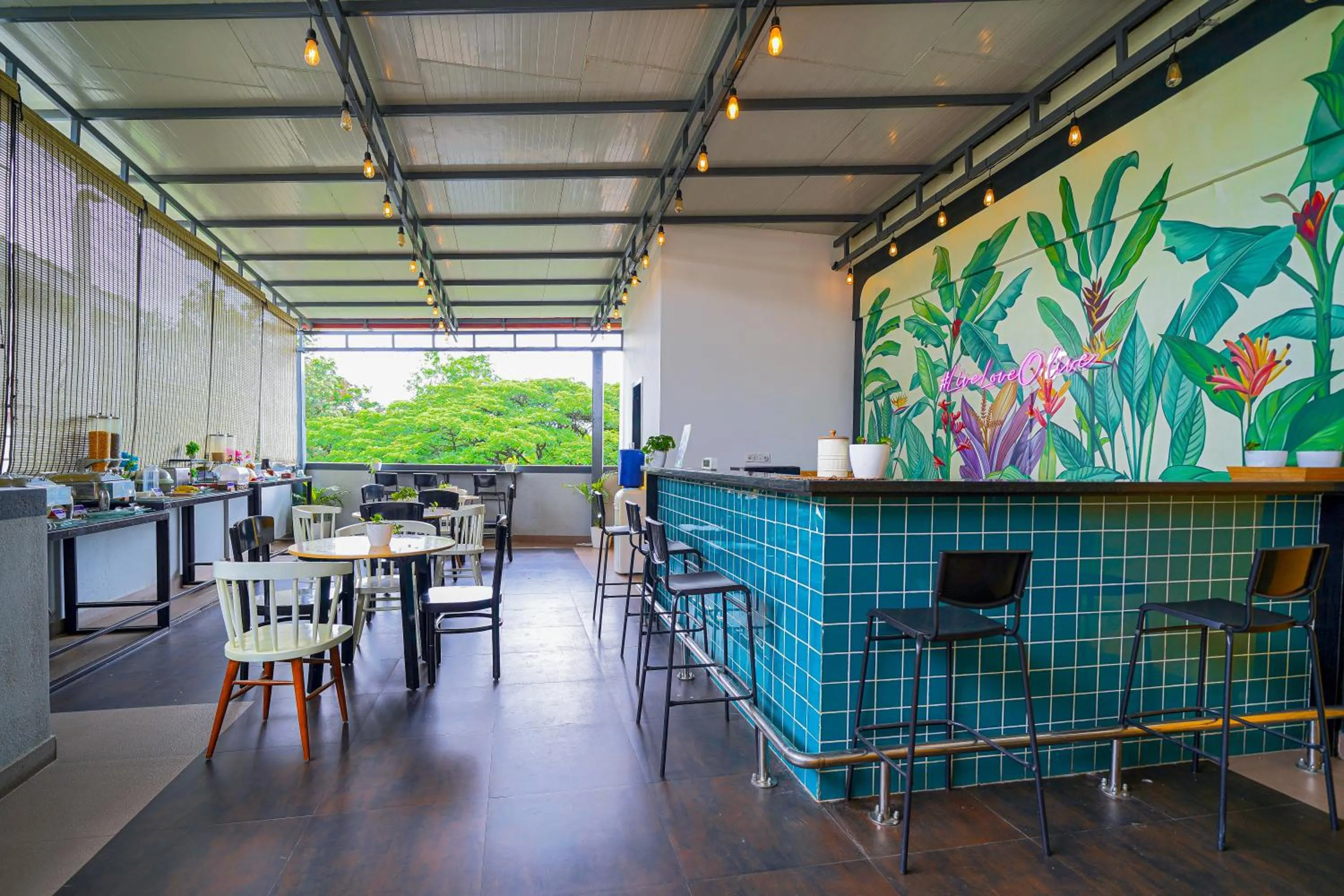 Balcony/Terrace in Olive Hotel HAL 2nd Stage by Embassy Group