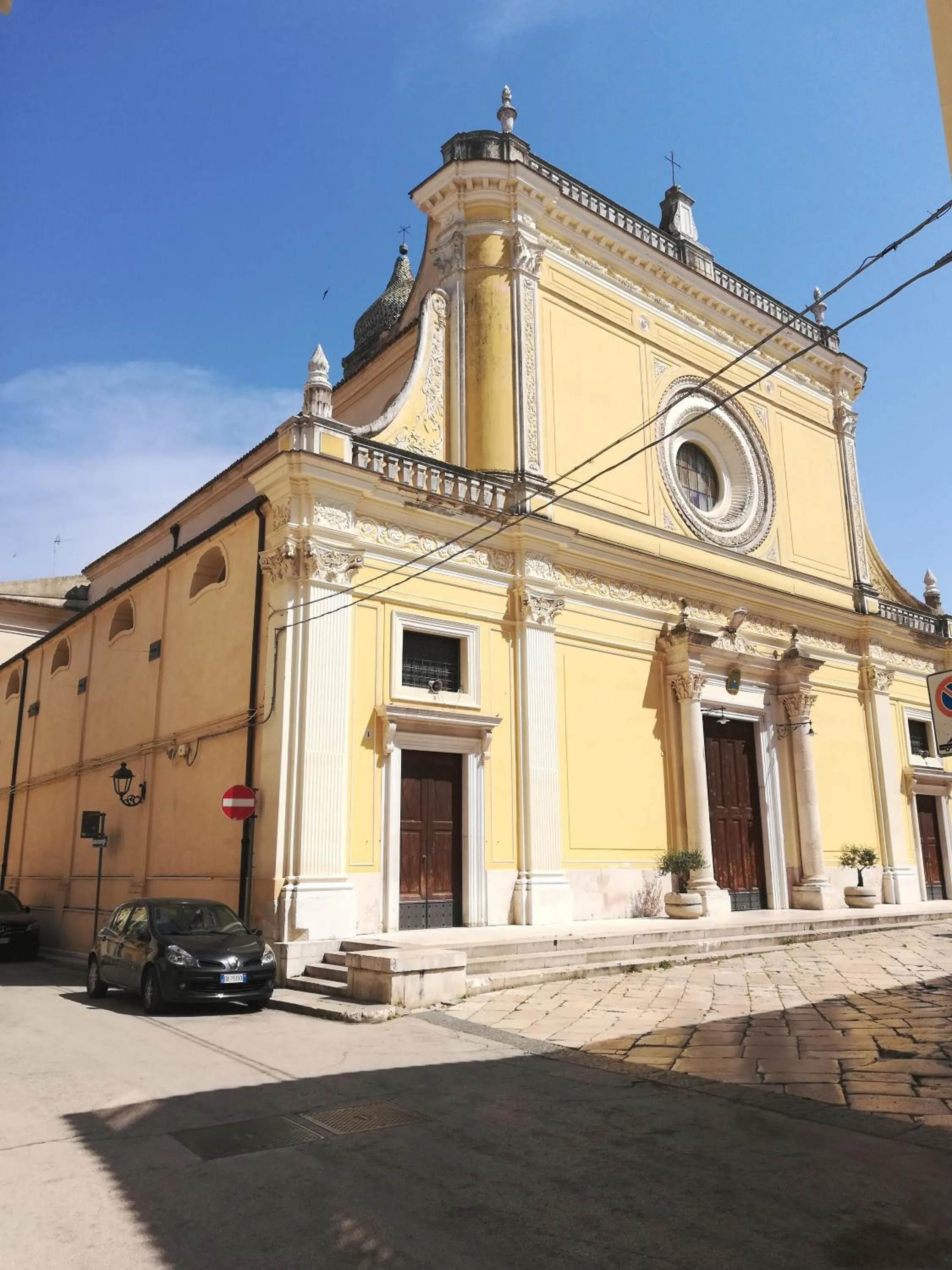 Landmark view in B&B Palazzo de Matteis