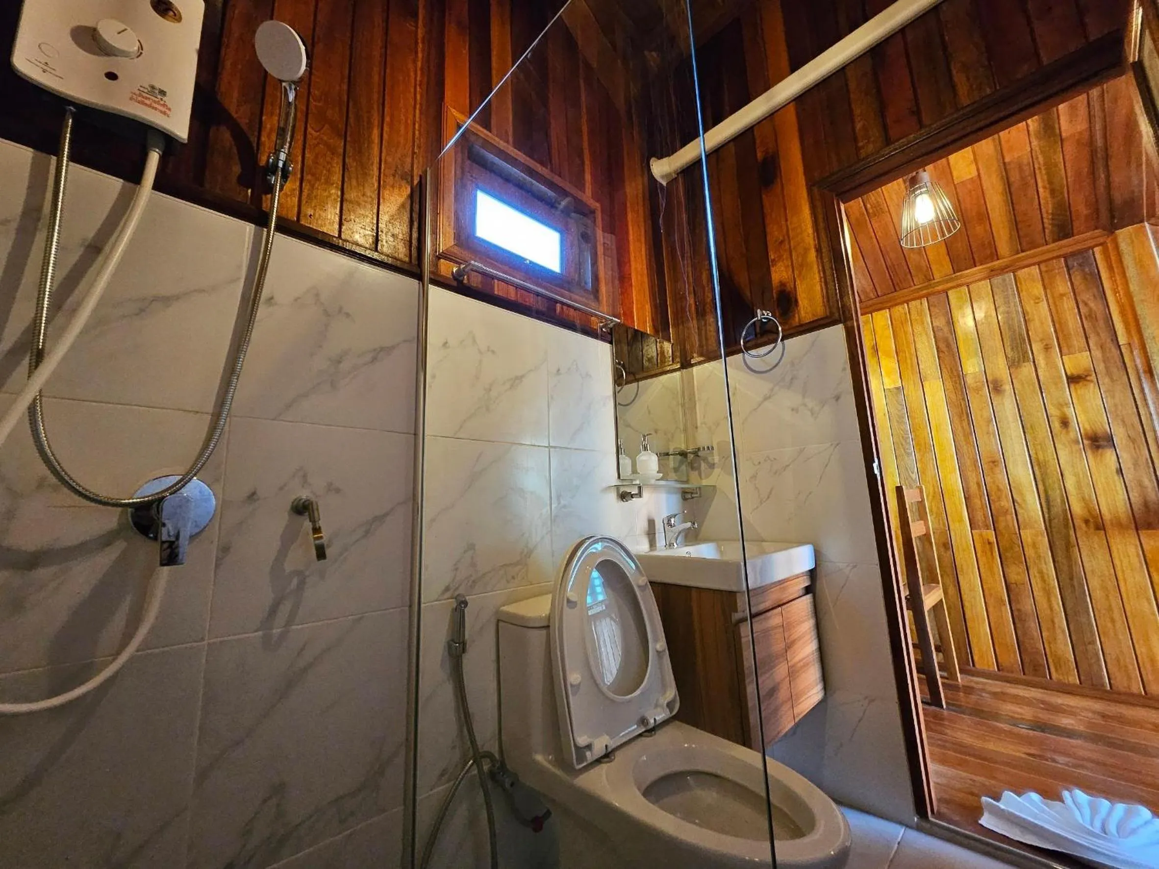 Shower in So View Phuket Resort