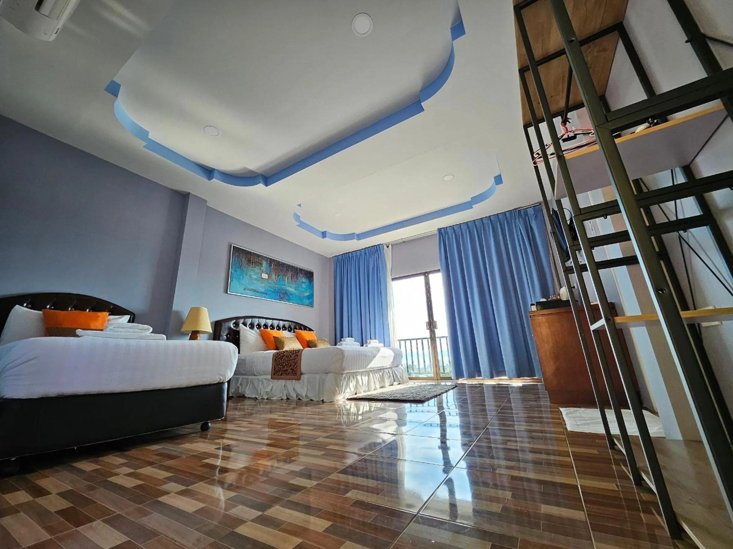 Bed in So View Phuket Resort