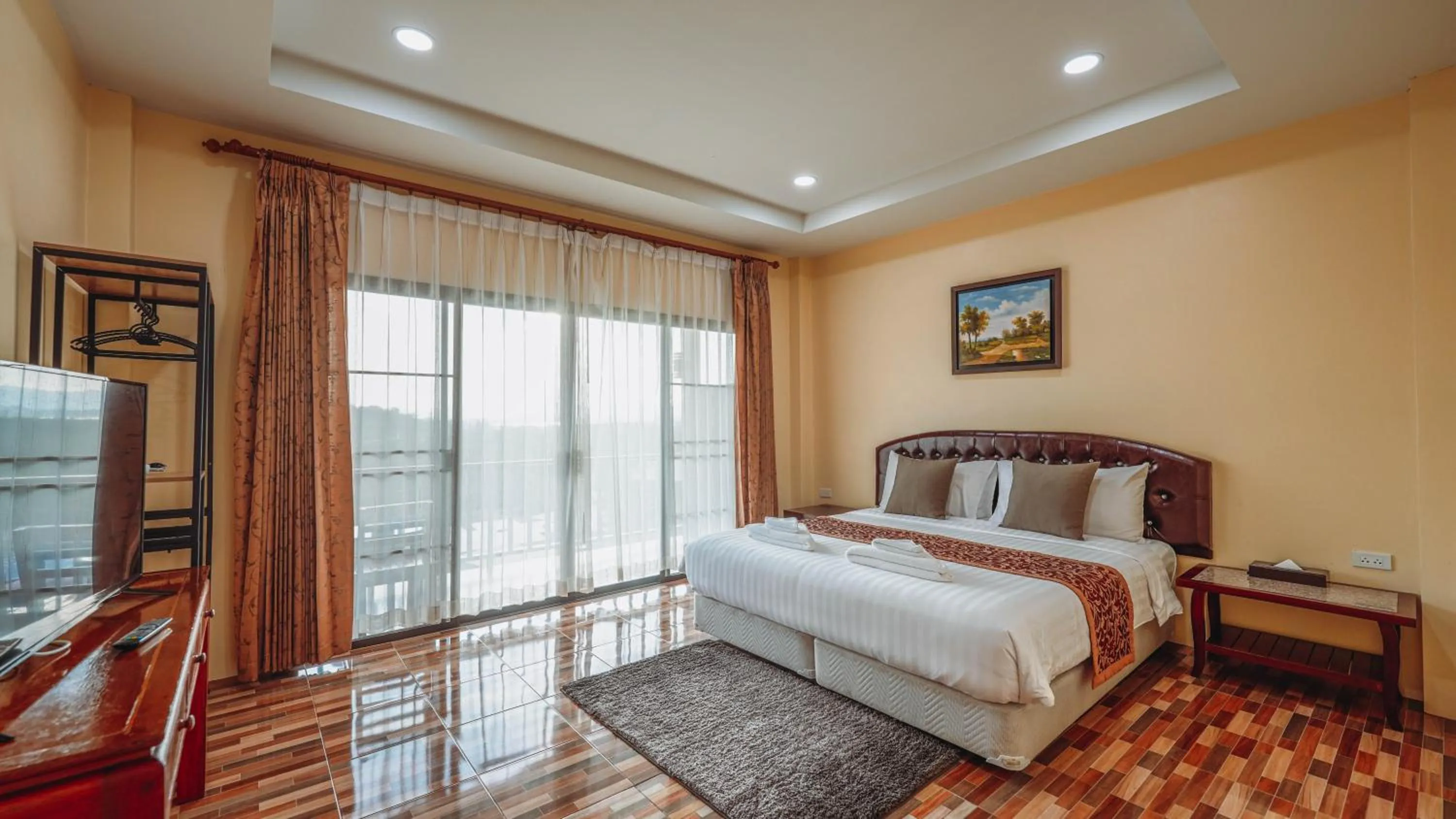 TV and multimedia, Bed in So View Phuket Resort