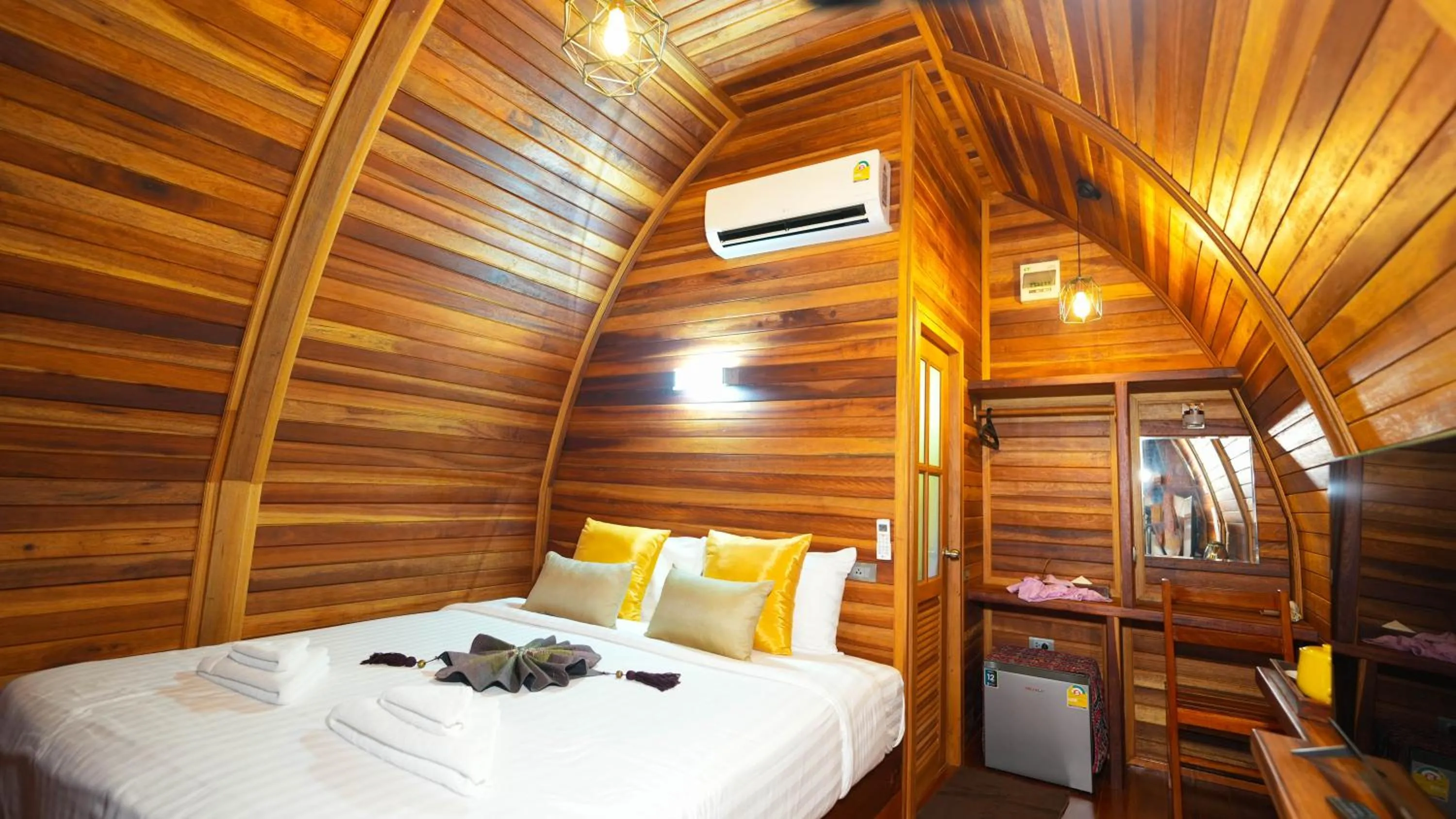 Bed in So View Phuket Resort