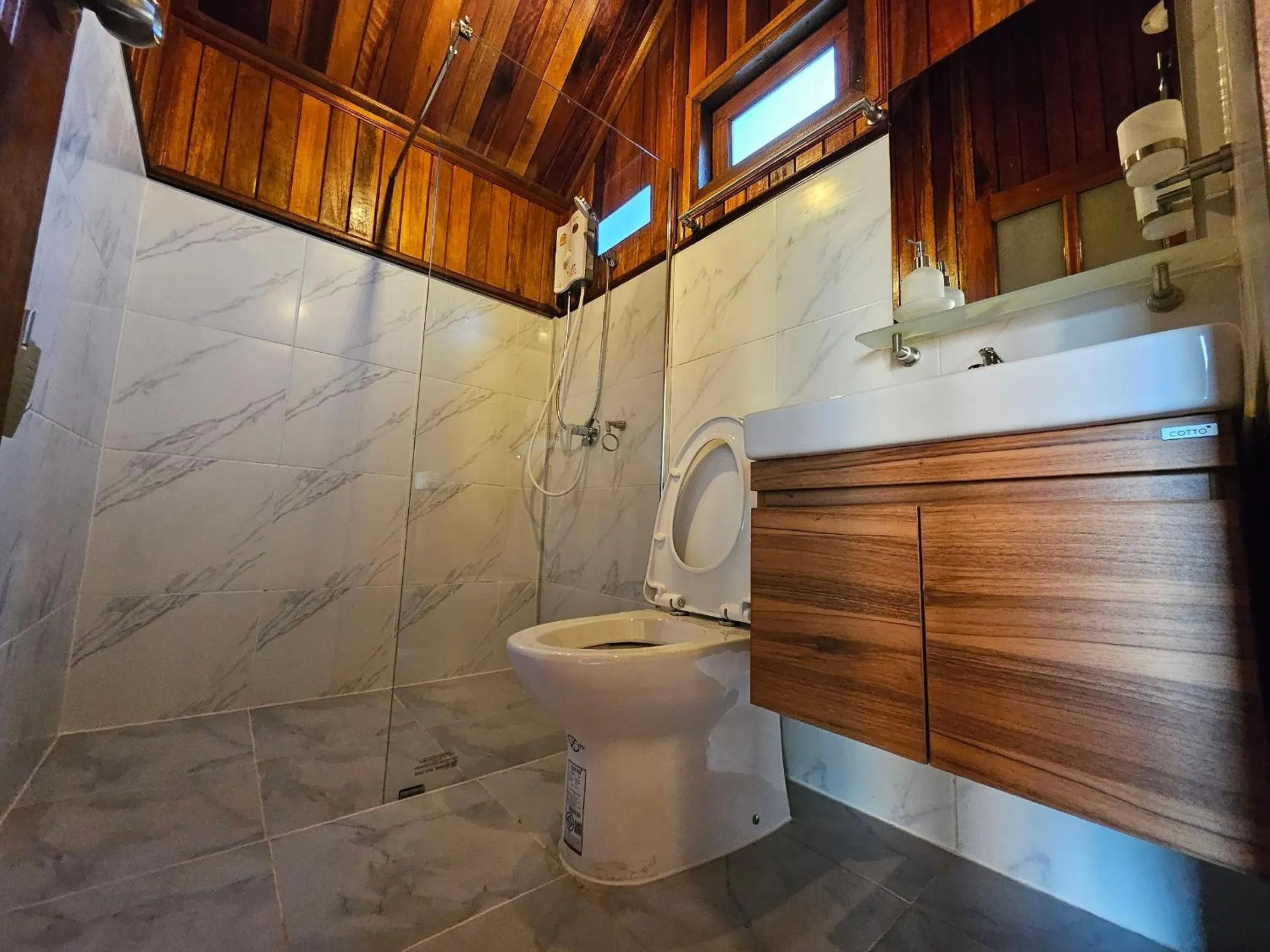 Shower in So View Phuket Resort