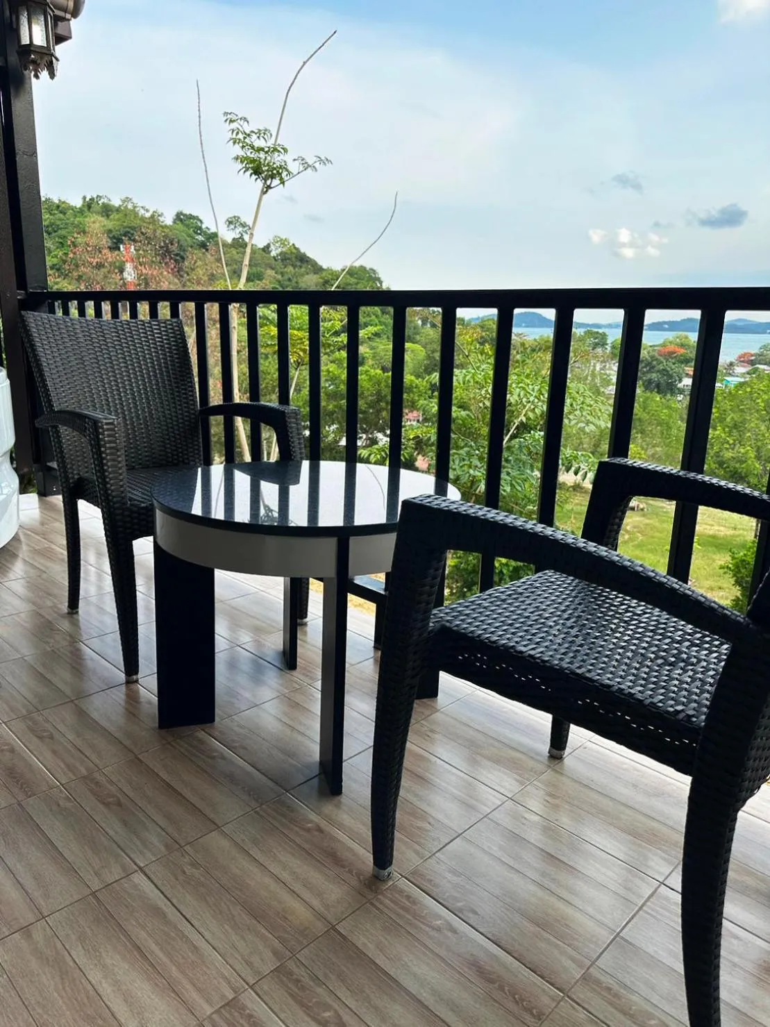 Seating area in So View Phuket Resort
