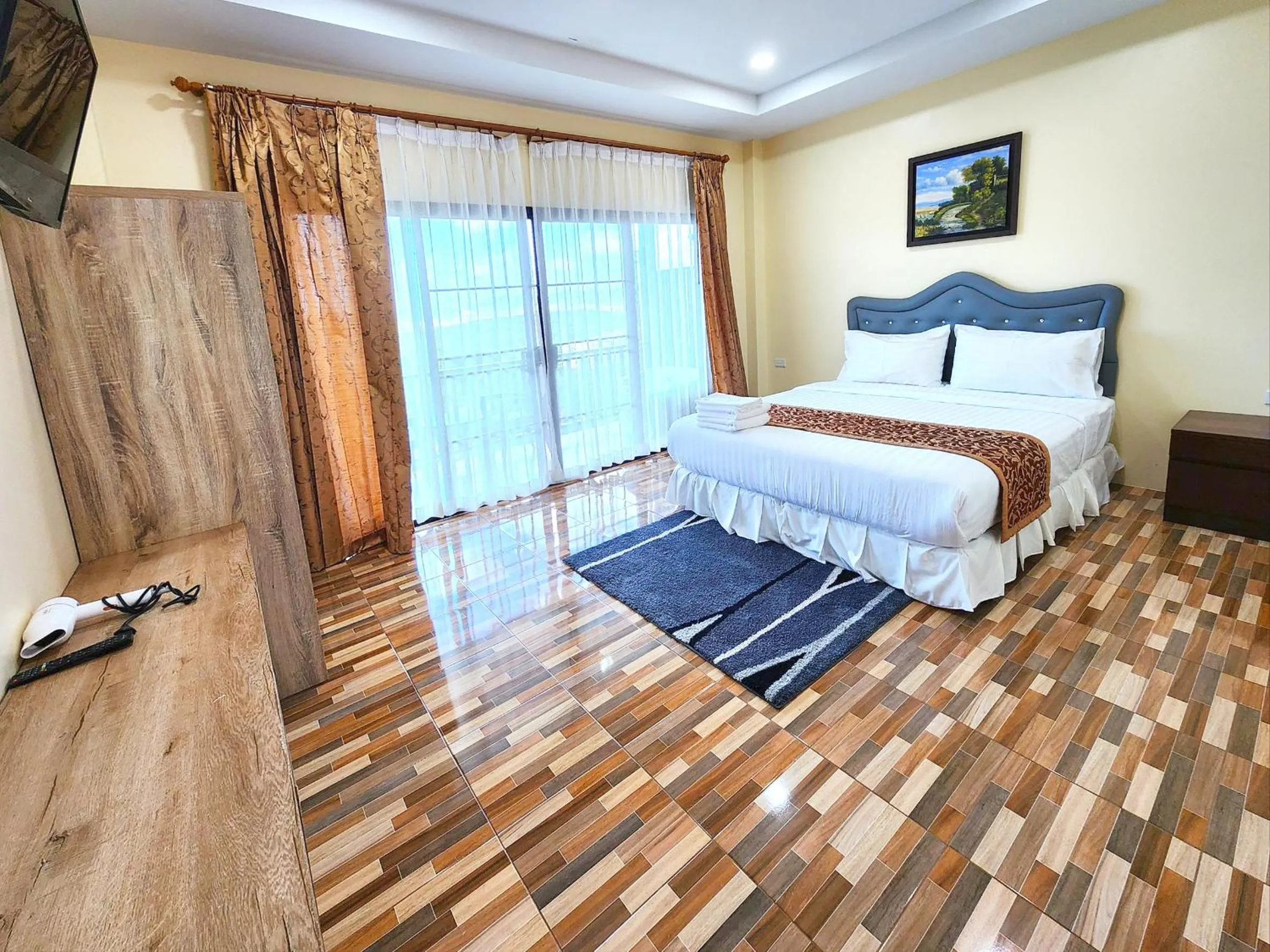 Bed in So View Phuket Resort