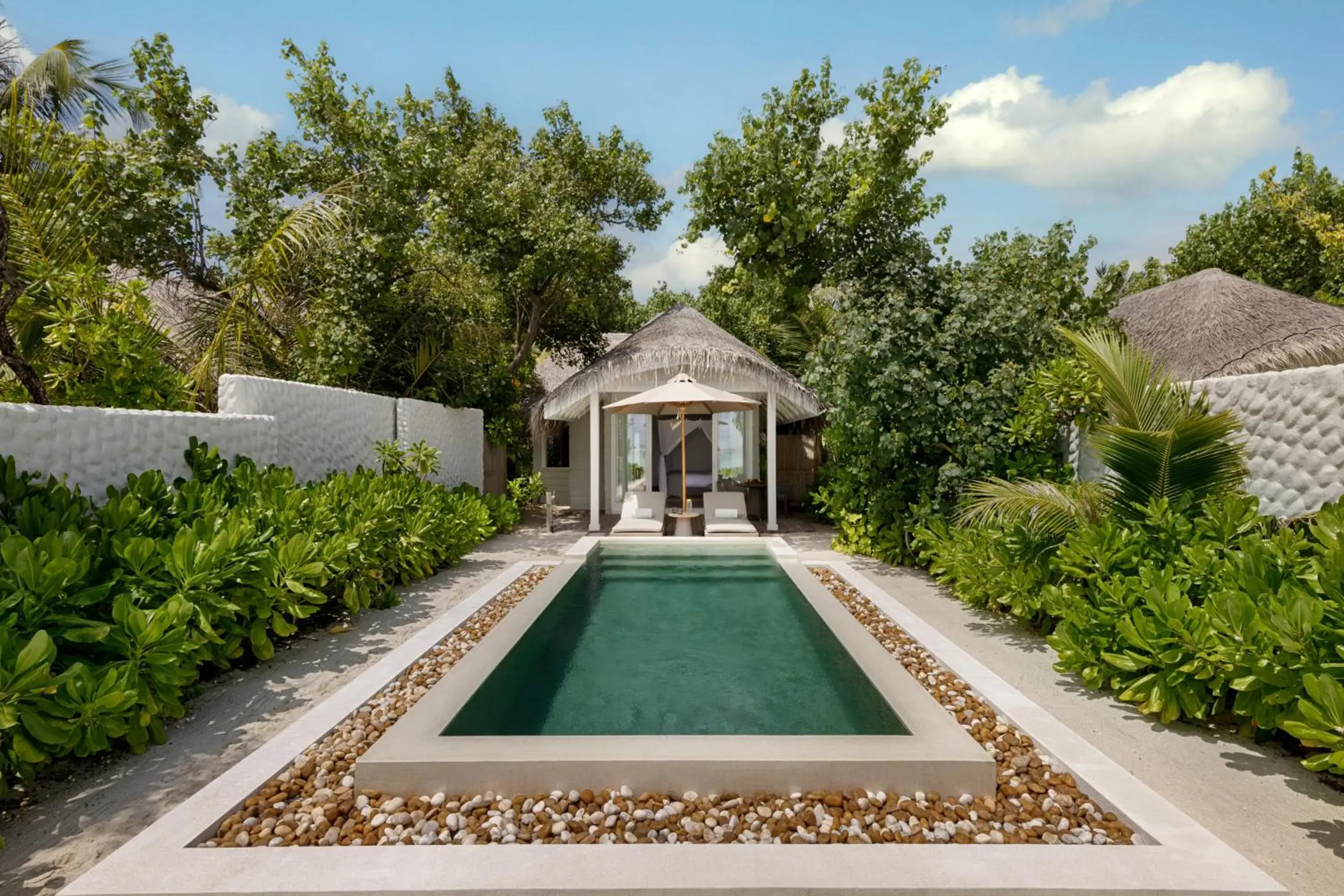 Beach Villa with Pool in Six Senses Kanuhura Beach Villa with Pool in Six Senses Kanuhura