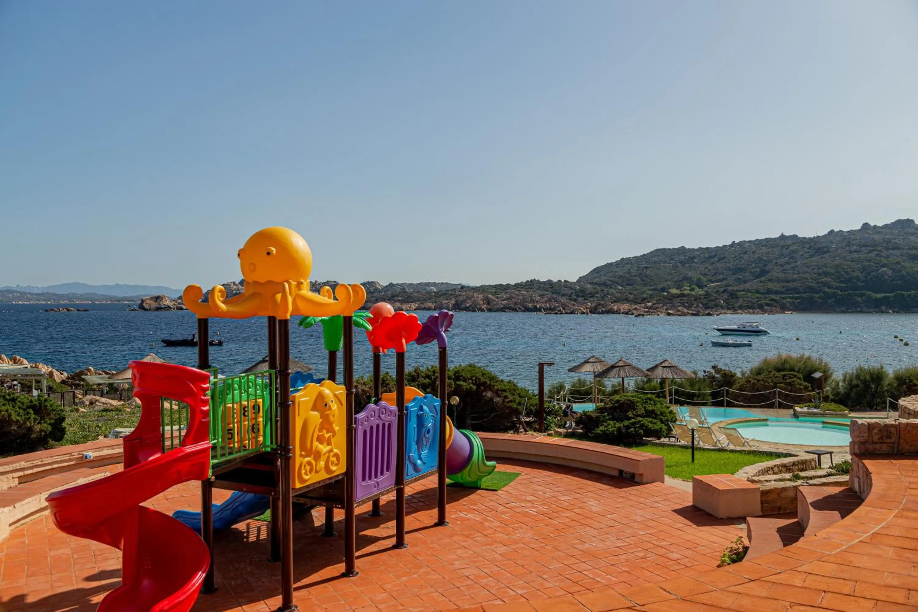 Children play ground in Hotel Cala Lunga
