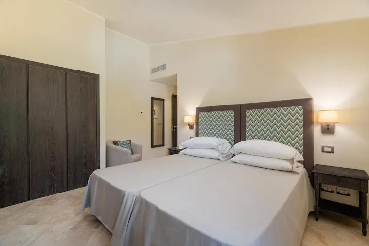 Bed in Hotel Cala Lunga