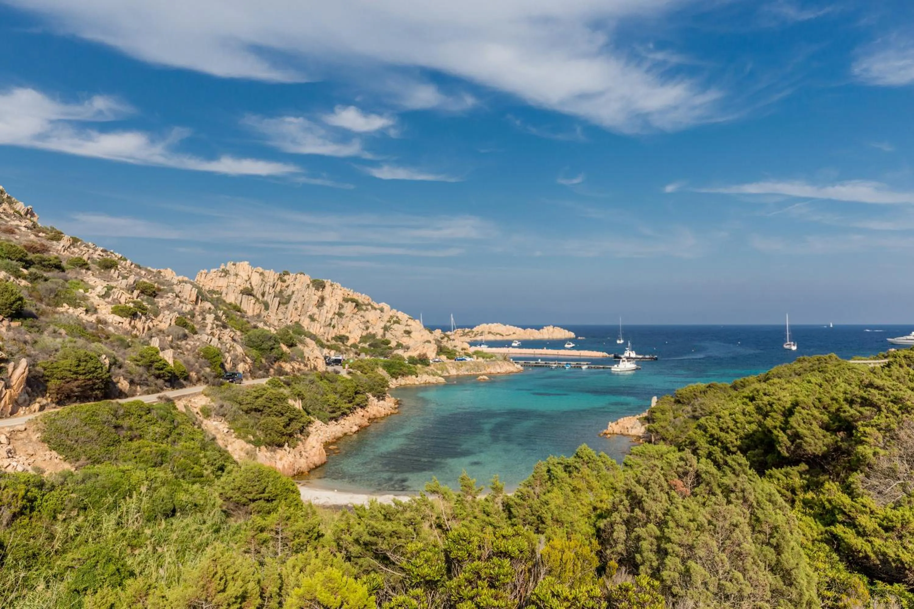 Bird's eye view in Hotel Cala Lunga