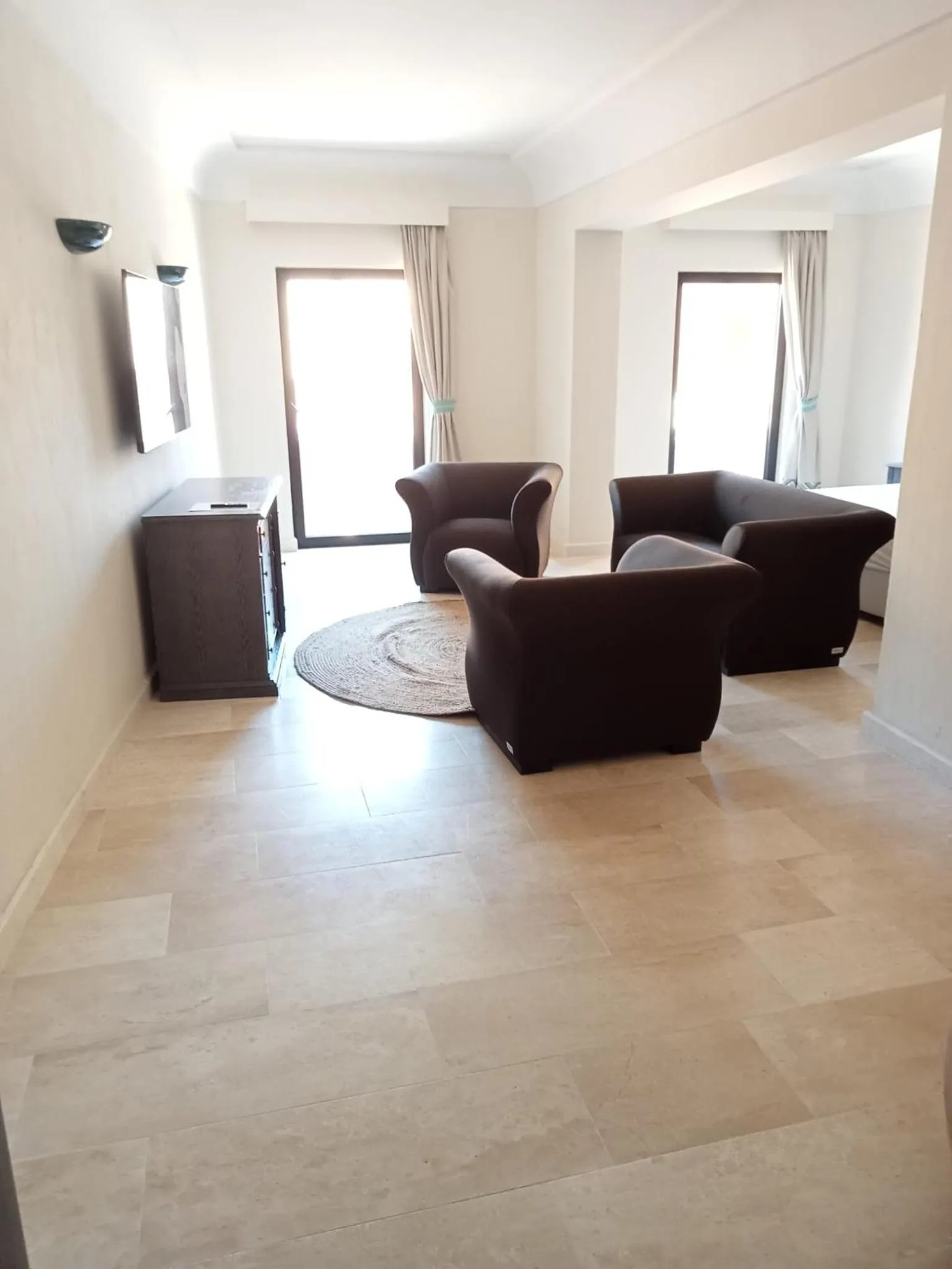 Living room in Hotel Cala Lunga