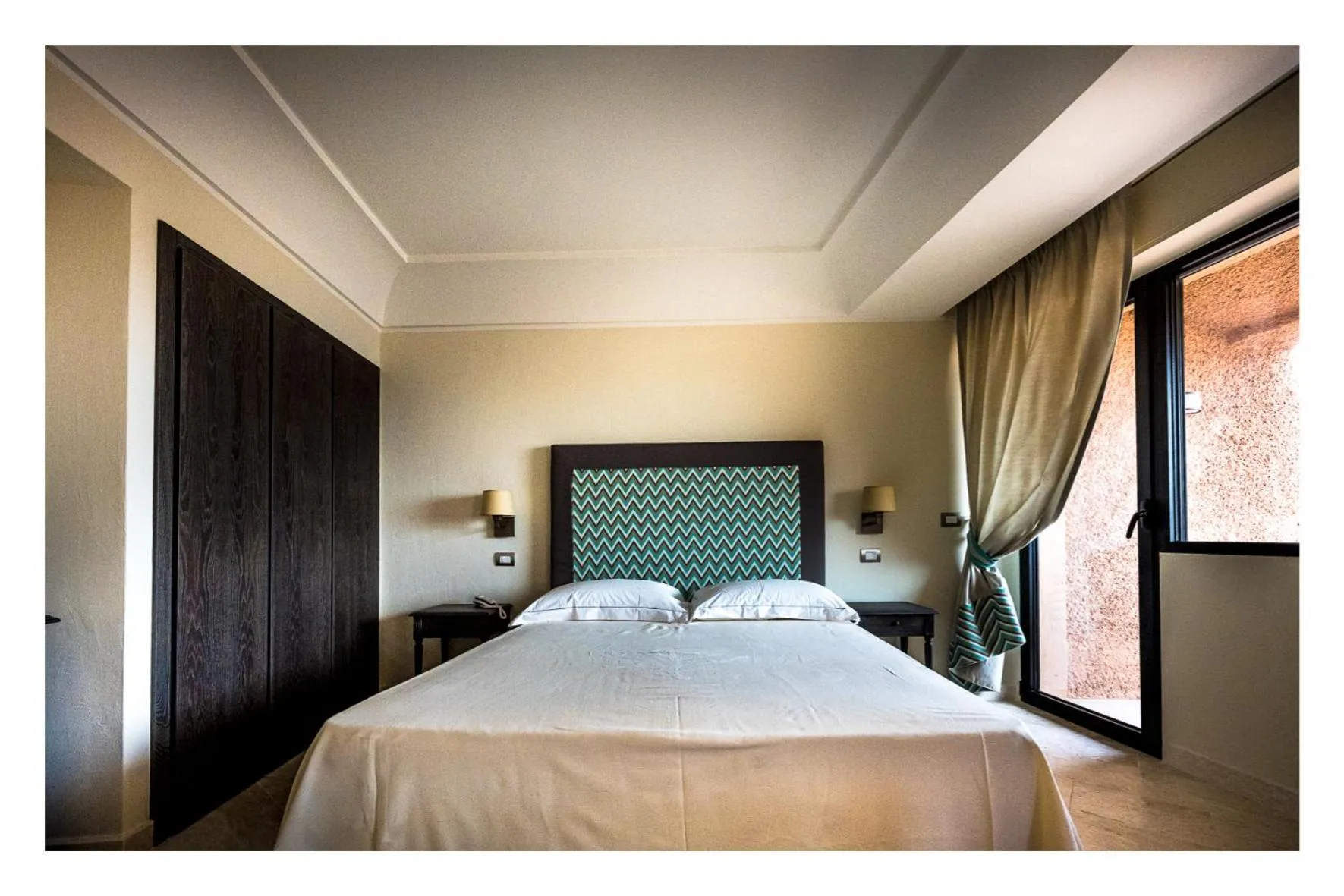 Bed in Hotel Cala Lunga