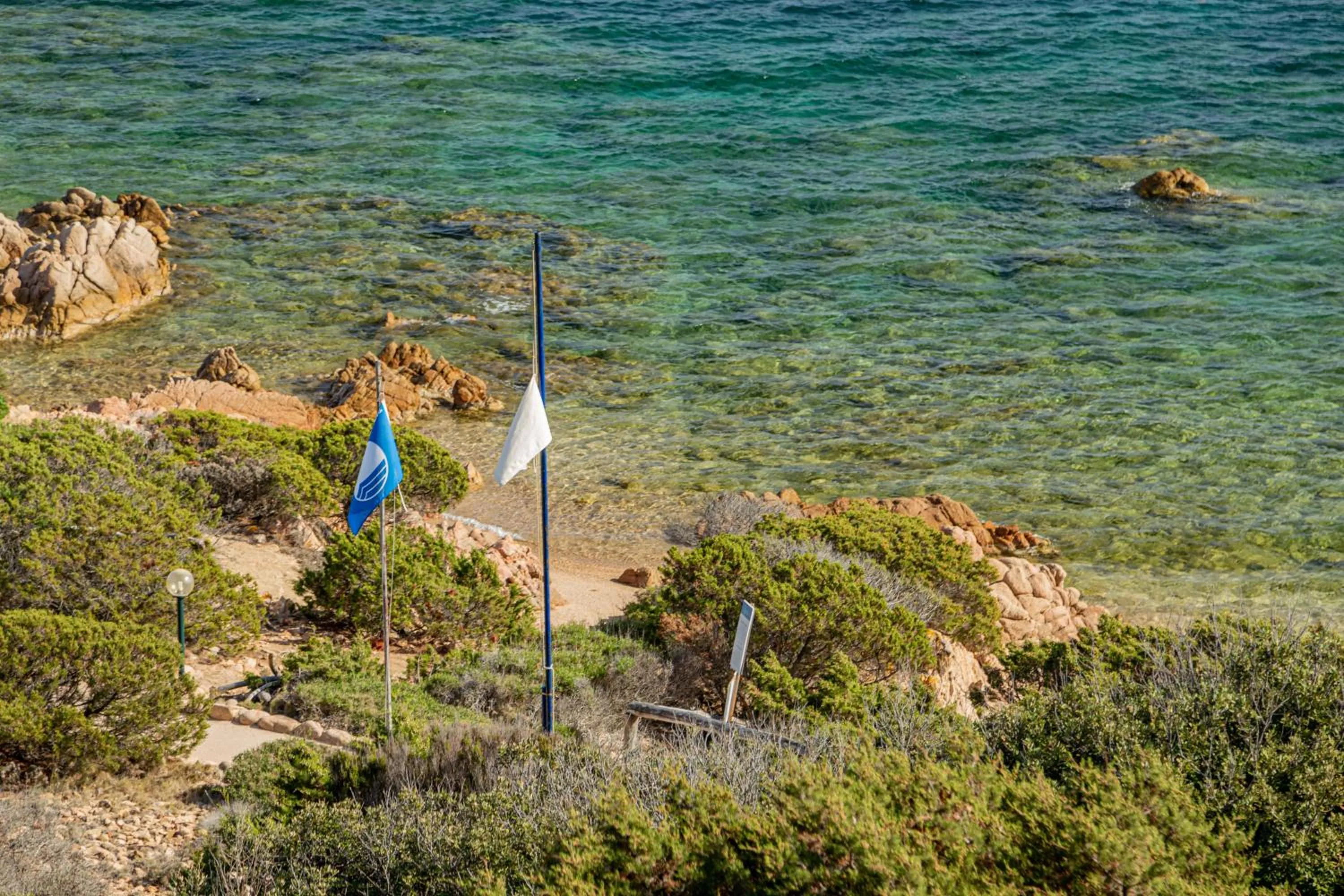 Natural landscape in Hotel Cala Lunga