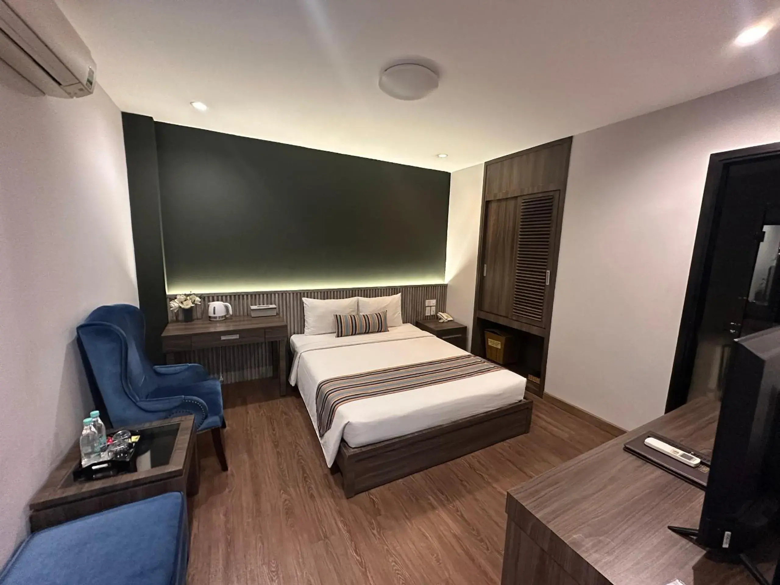 Bed in Iris Hotel Bed in Iris Hotel