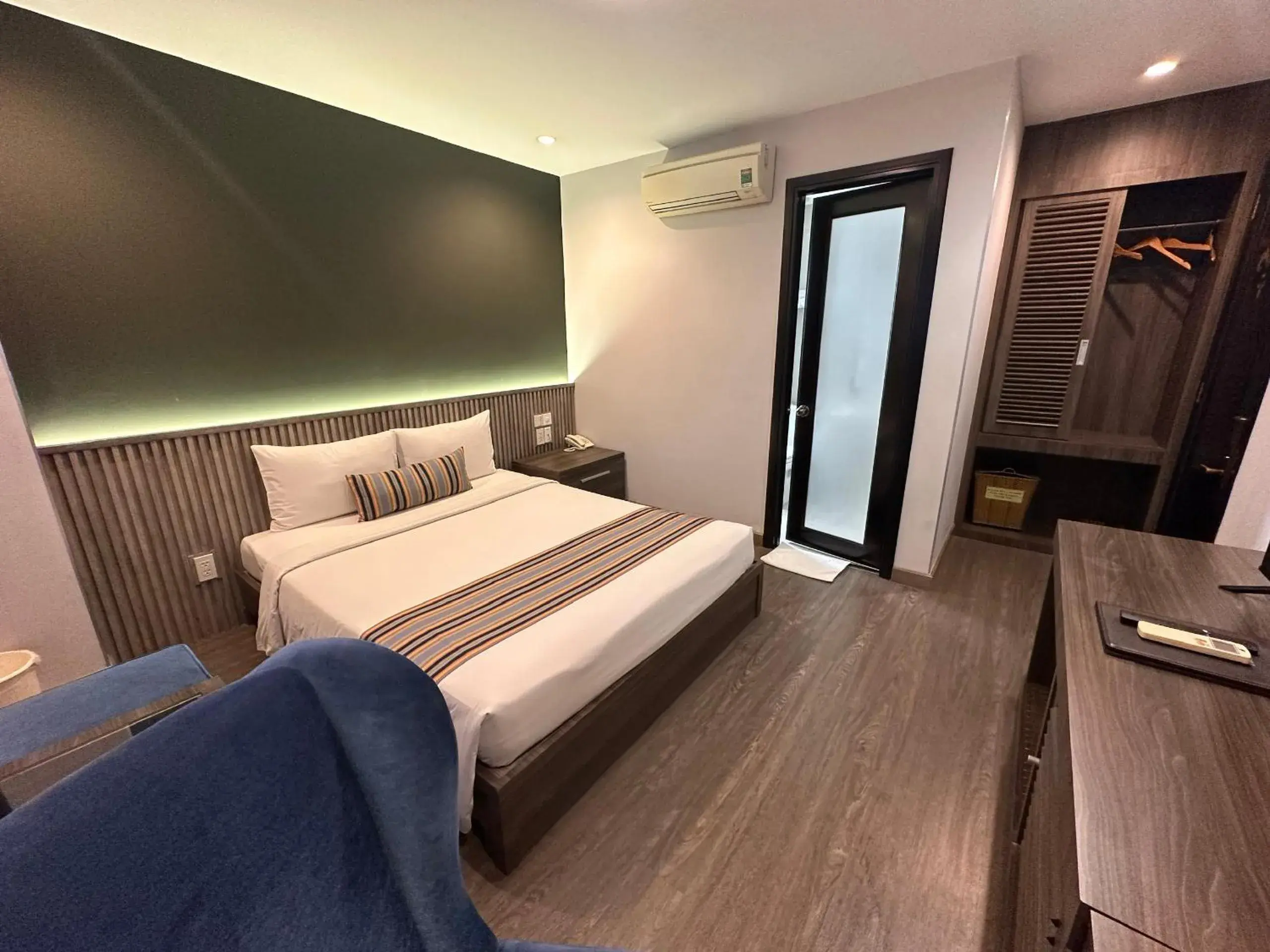 Bed in Iris Hotel Bed in Iris Hotel