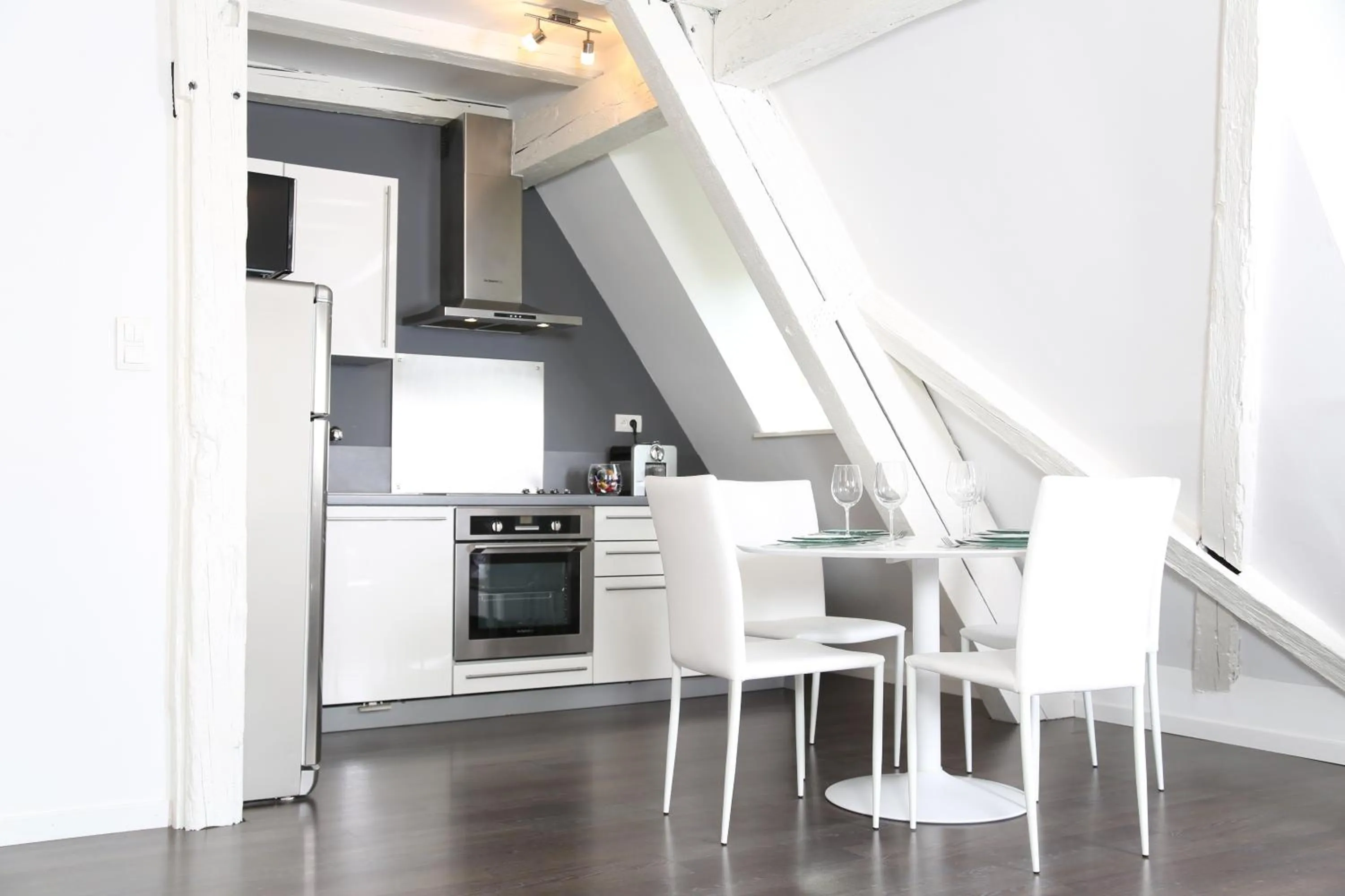 Kitchen or kitchenette in My Sweet Homes - La Grenouillère HYPERCENTRE