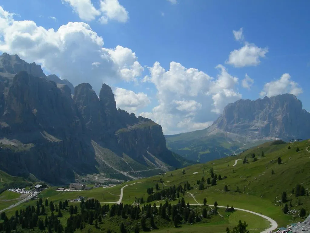 Natural landscape in Alpin Hotel & Restaurant Frara