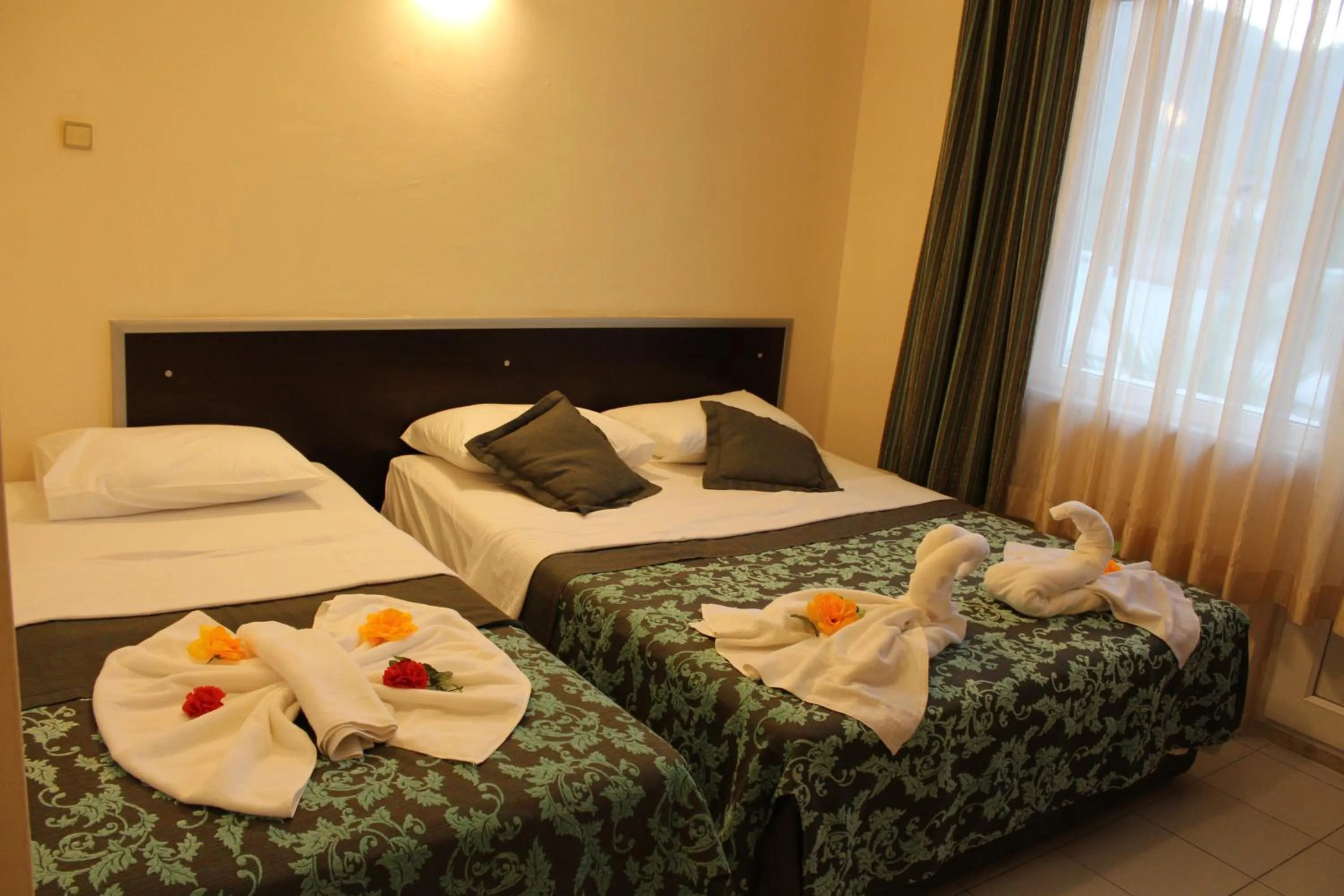 Bed in Hotel Gold Stone