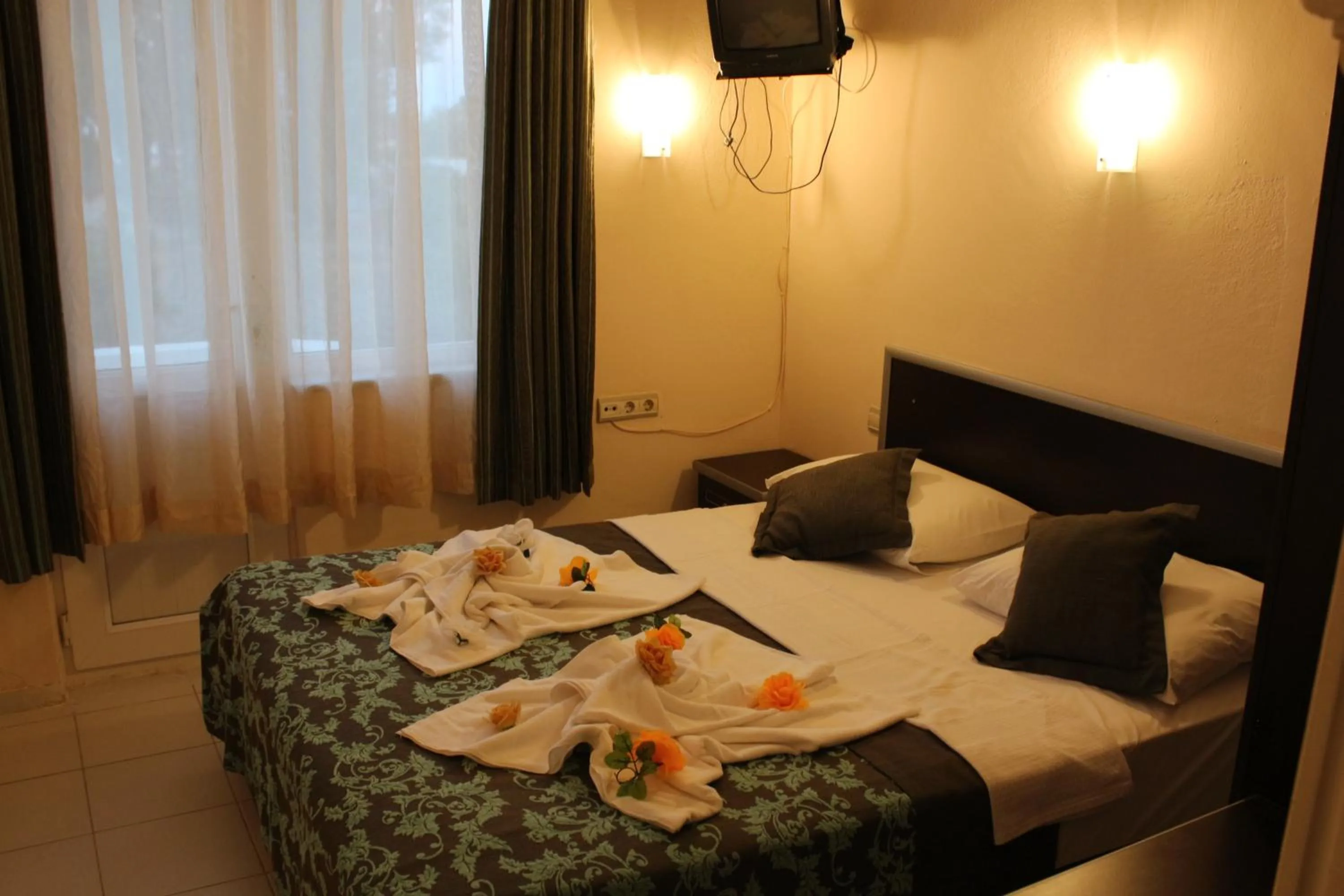 Bed in Hotel Gold Stone