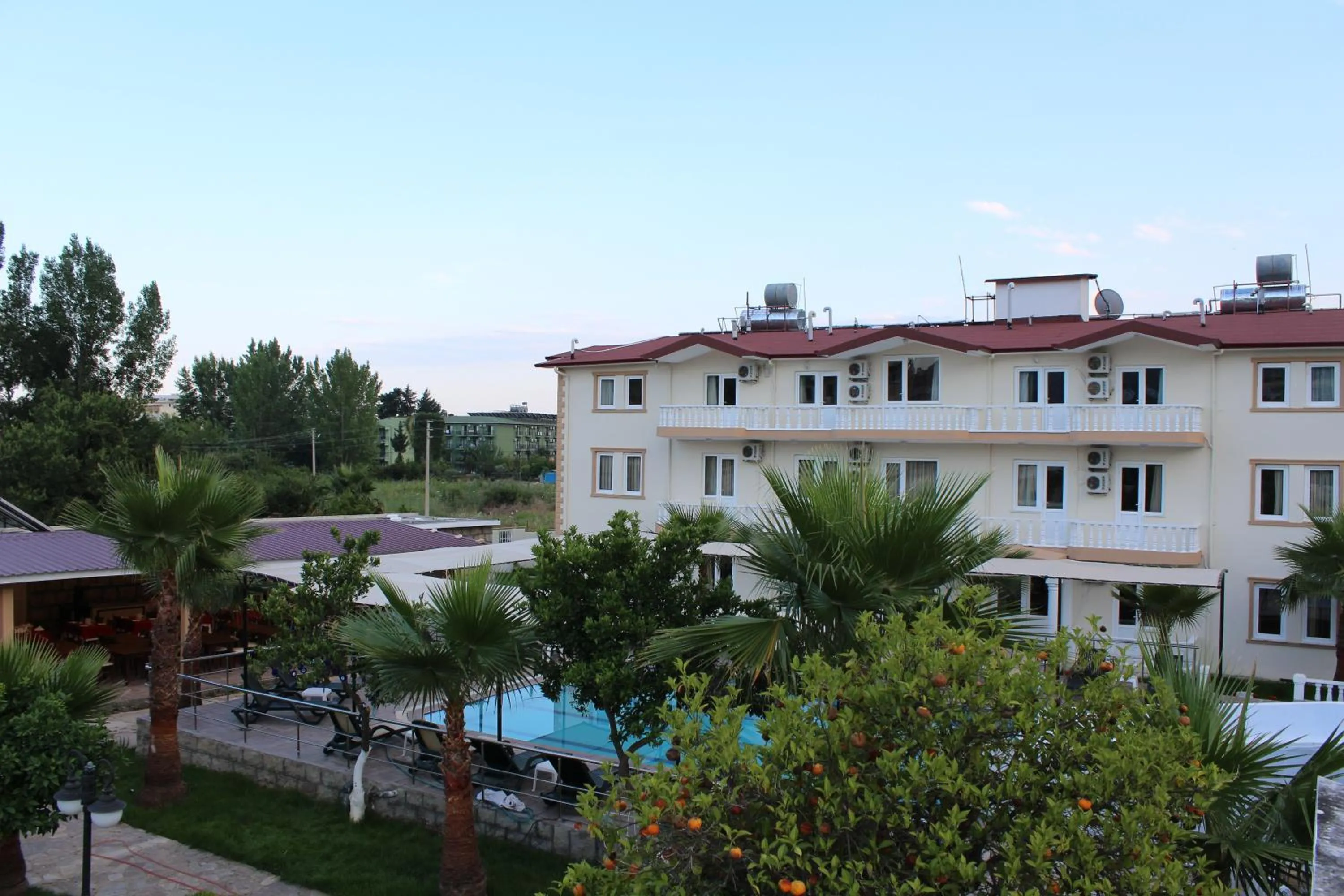 Garden in Hotel Gold Stone