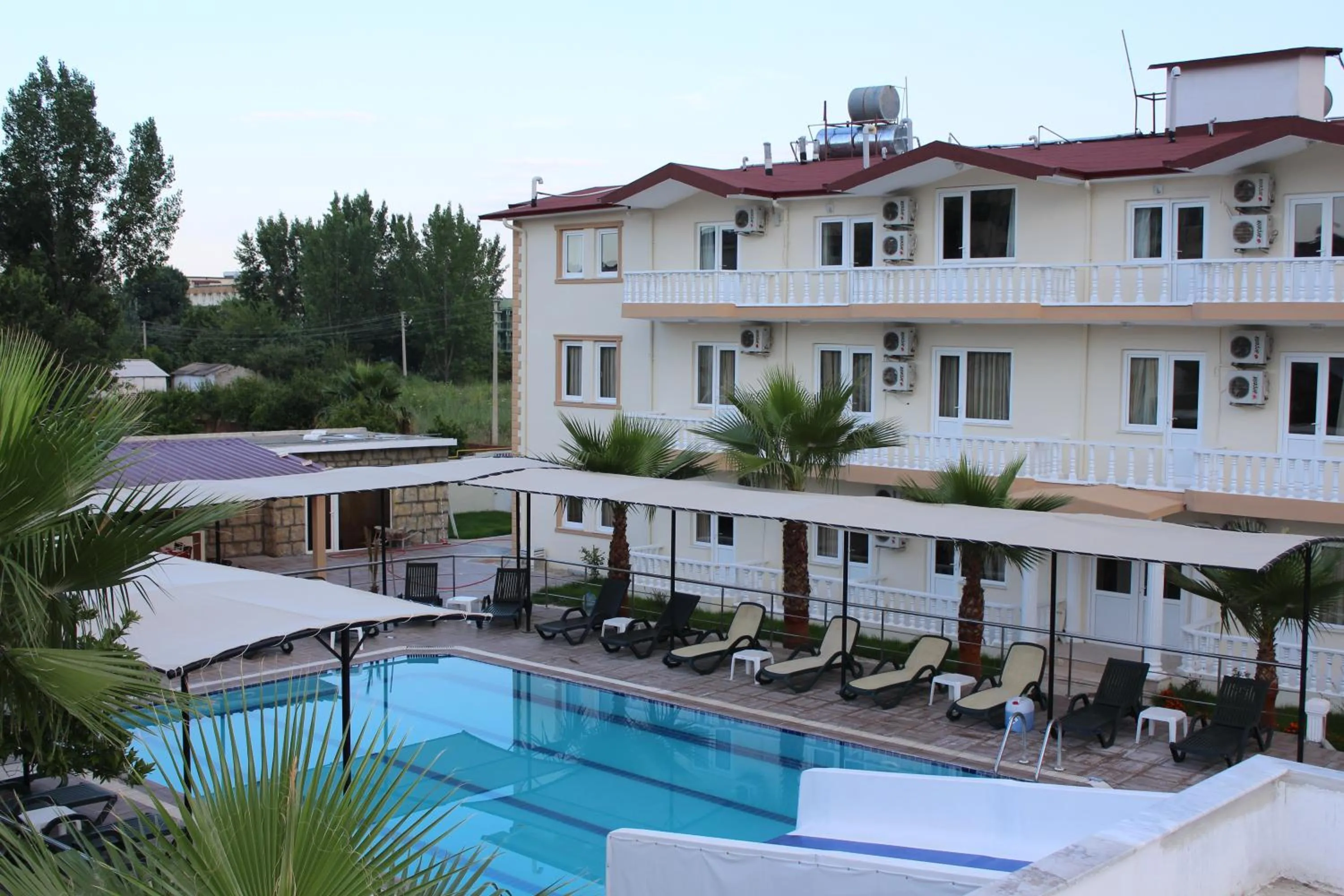 Property building in Hotel Gold Stone