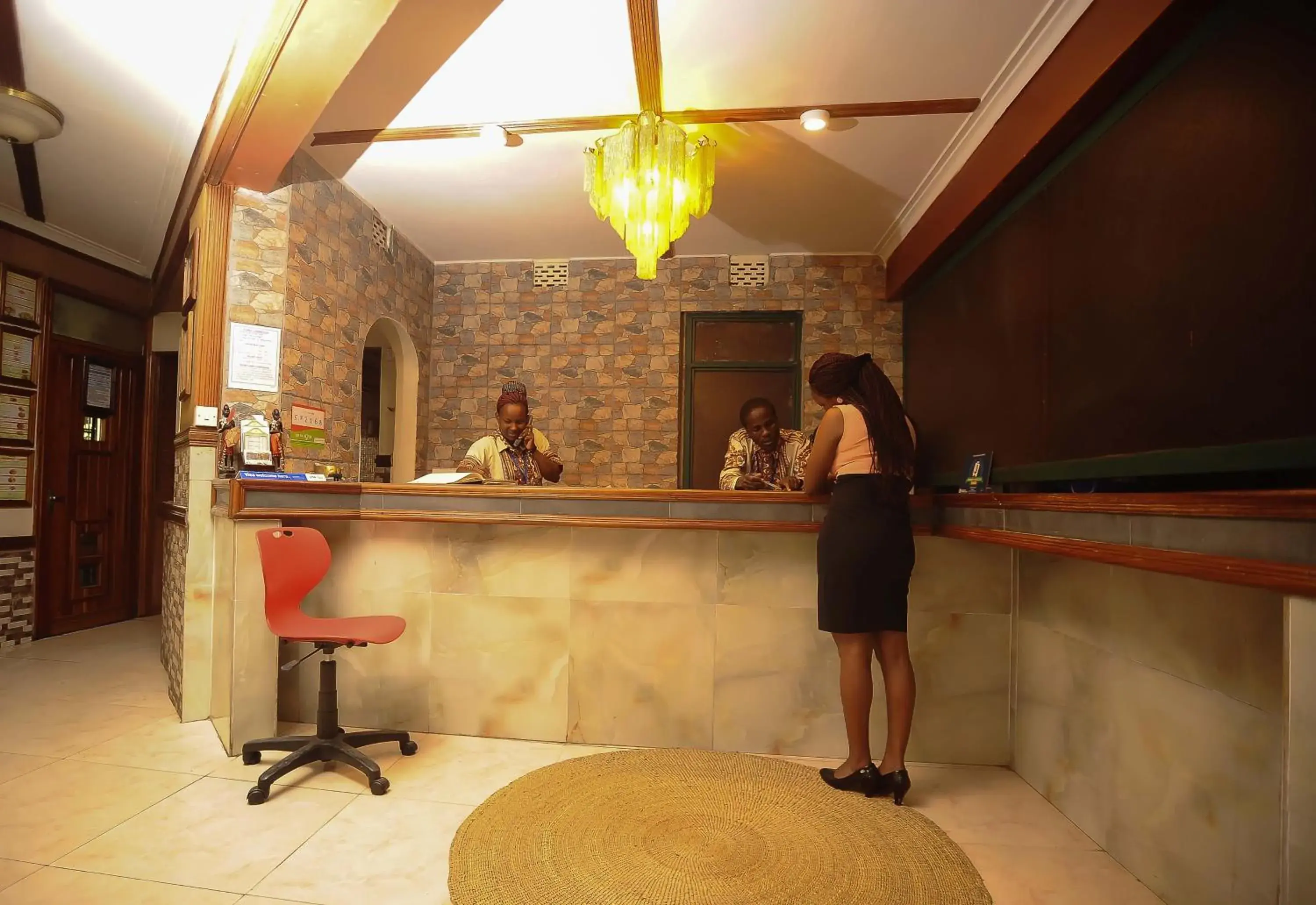 Lobby or reception in Kenya Comfort Hotel Lobby or reception in Kenya Comfort Hotel