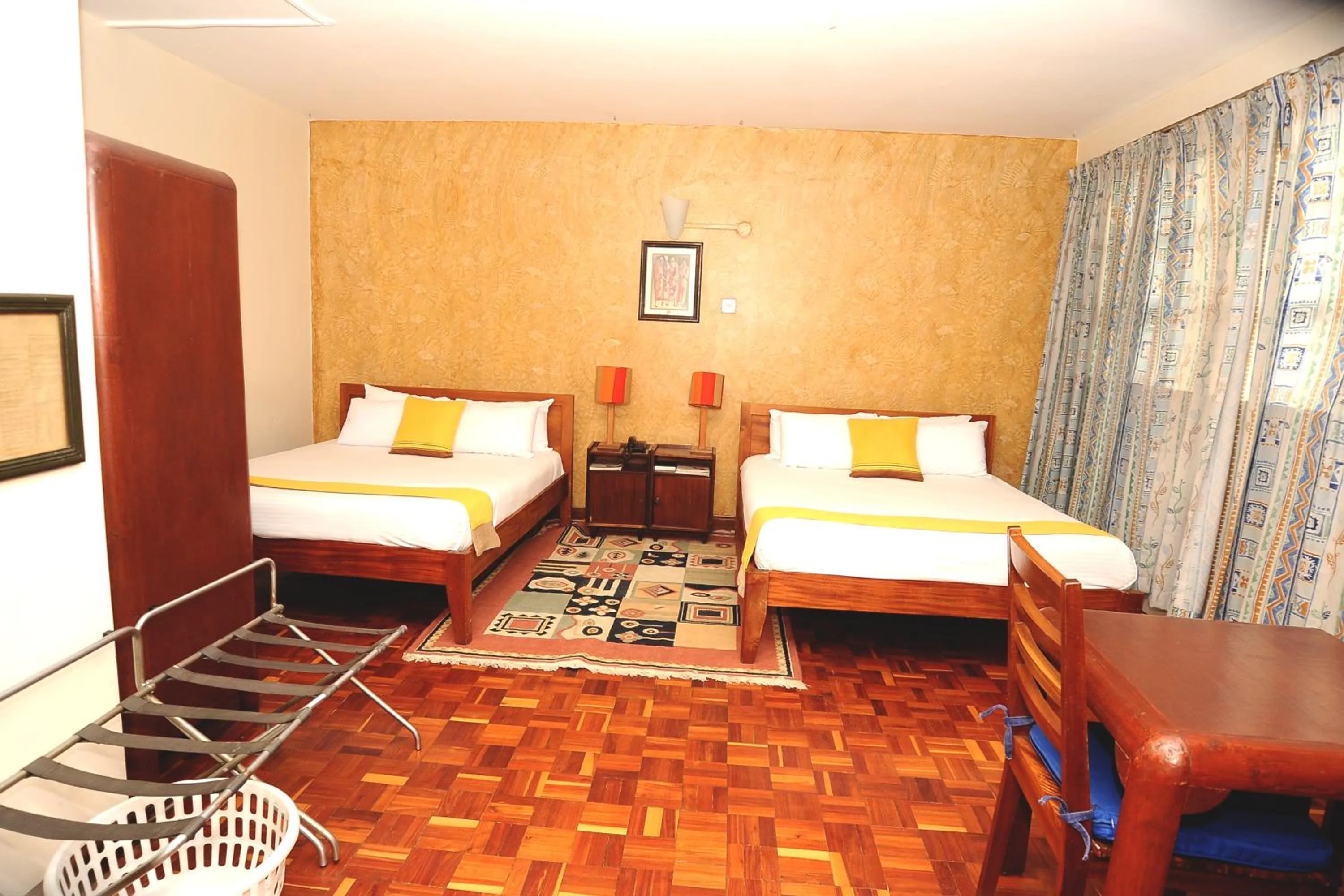 Photo of the whole room, Bed in Kenya Comfort Hotel